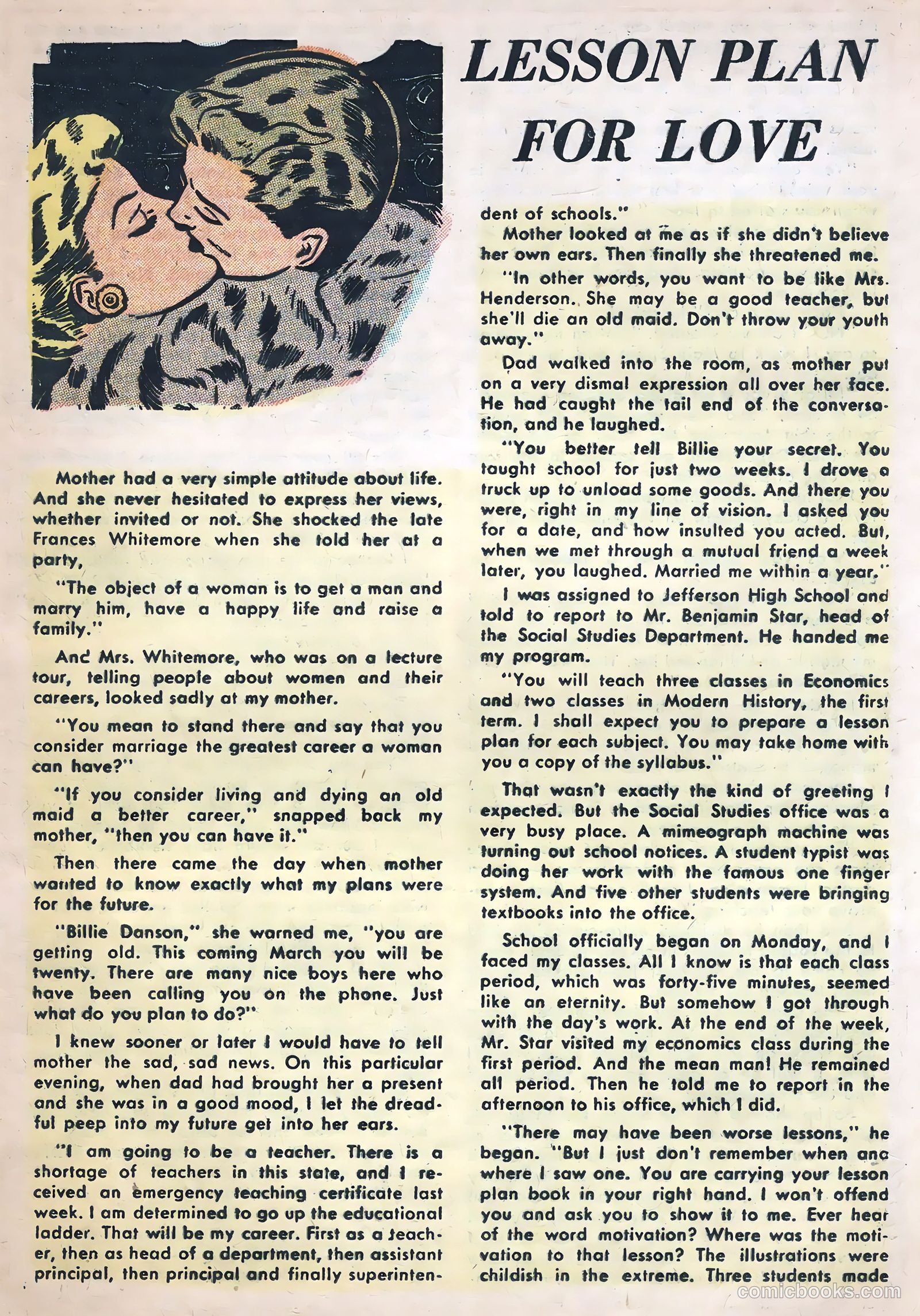 True Life Secrets #20 (1954) — page 21 of 36