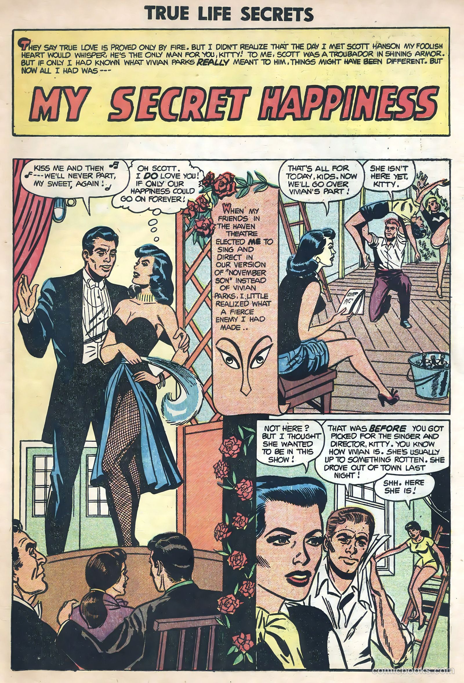 True Life Secrets #20 (1954) — page 23 of 36