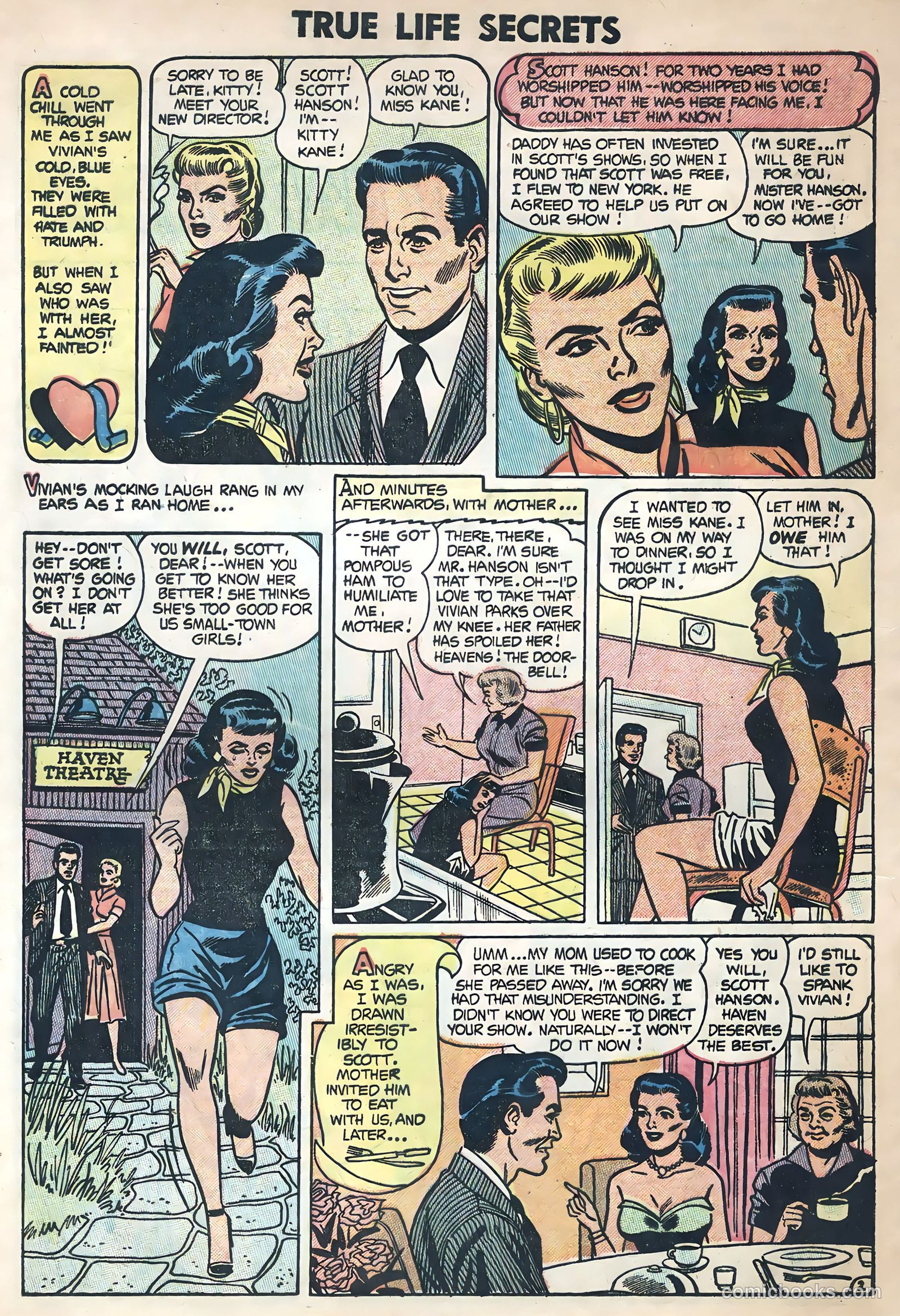 True Life Secrets #20 (1954) — page 24 of 36