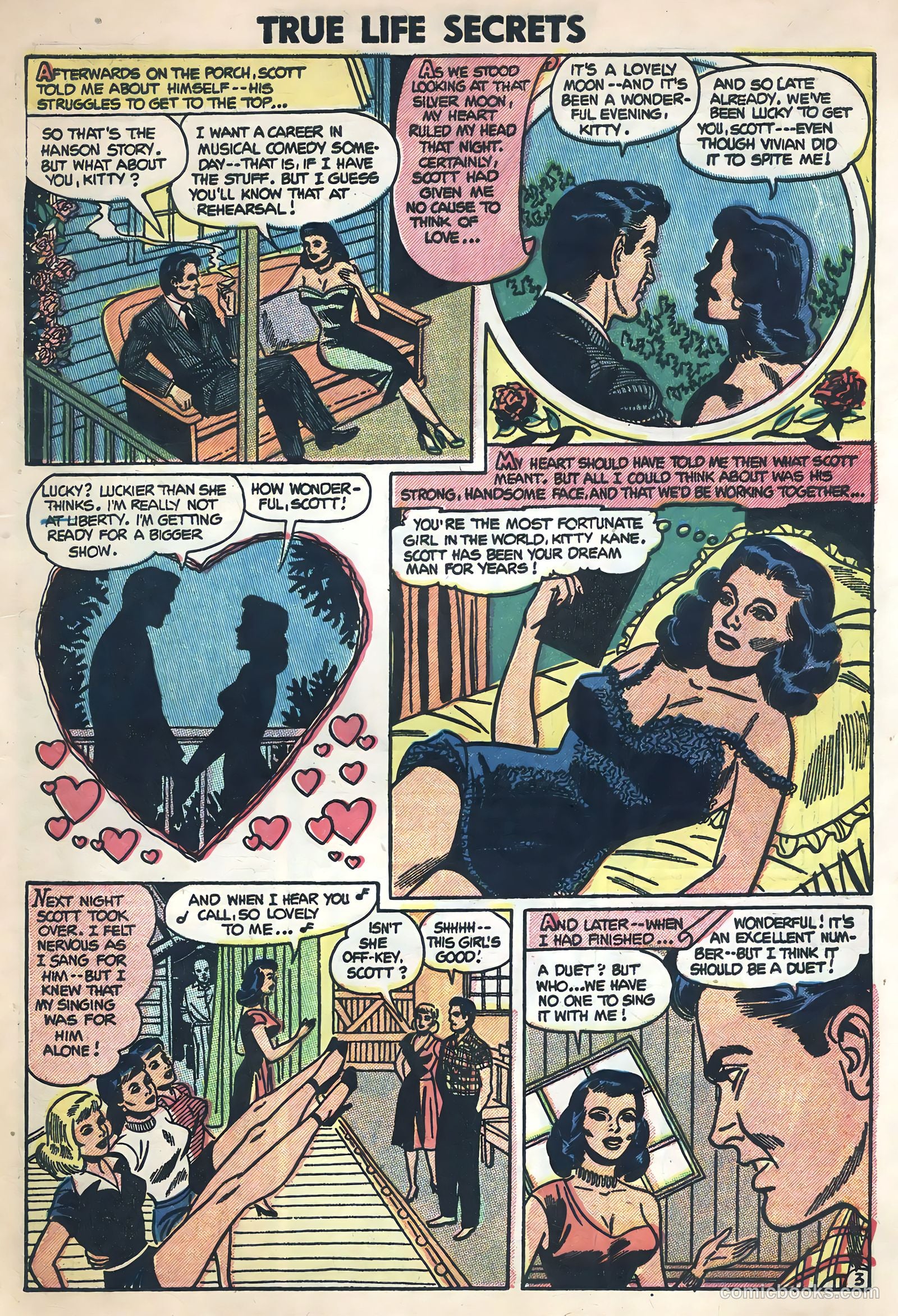 True Life Secrets #20 (1954) — page 25 of 36