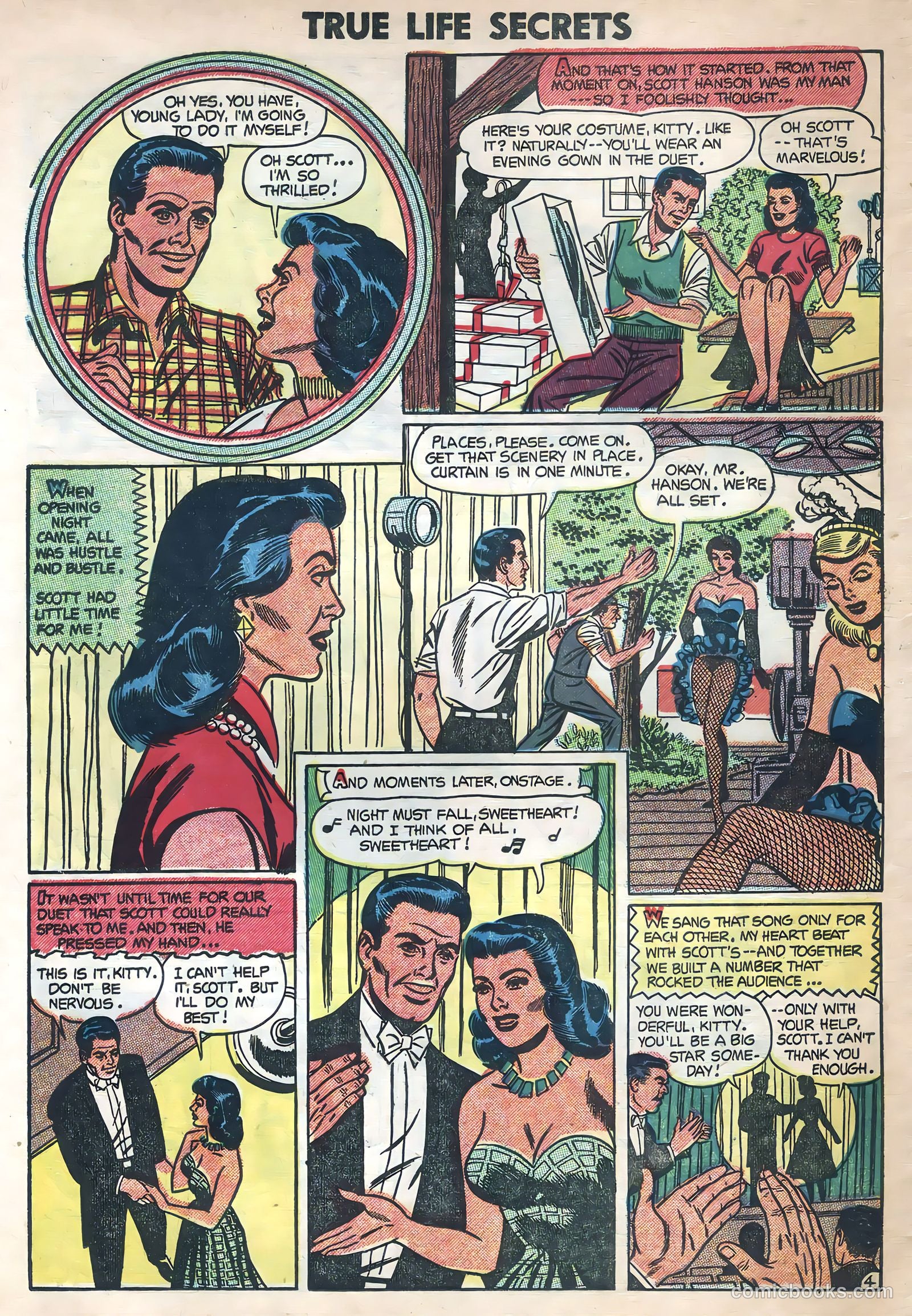 True Life Secrets #20 (1954) — page 26 of 36