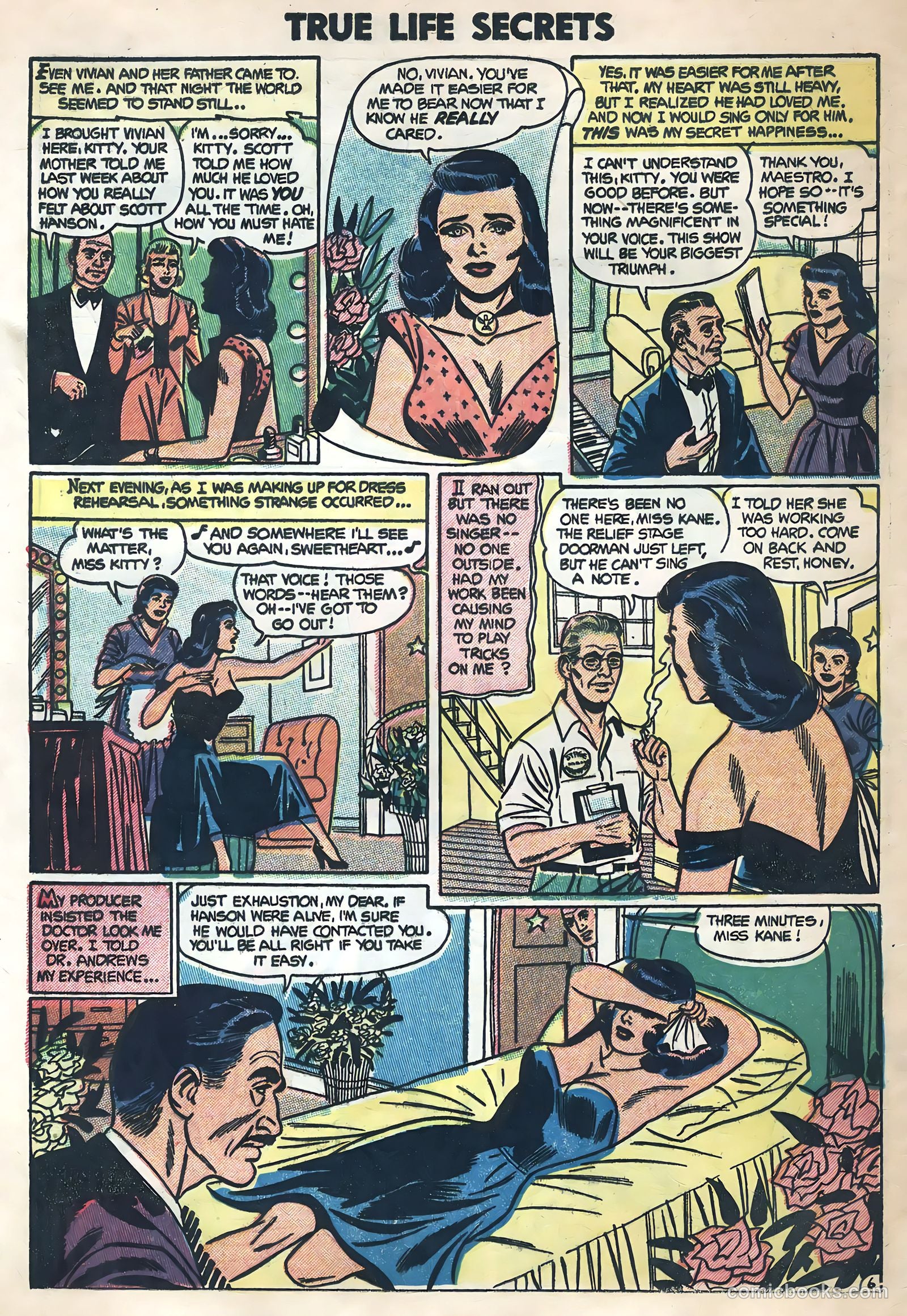 True Life Secrets #20 (1954) — page 28 of 36