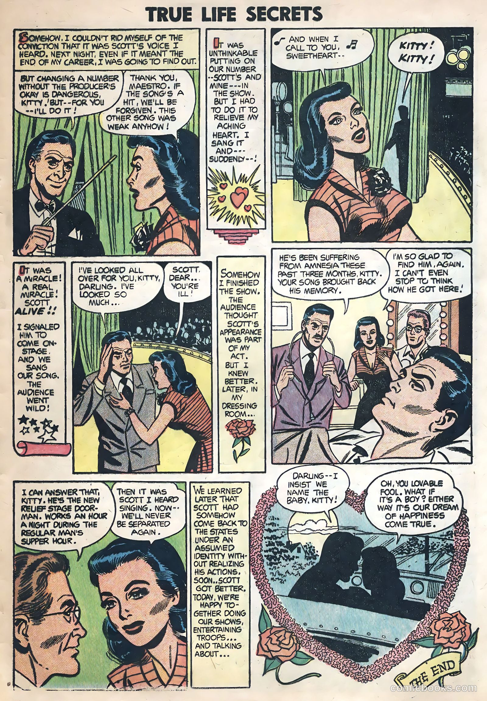 True Life Secrets #20 (1954) — page 29 of 36