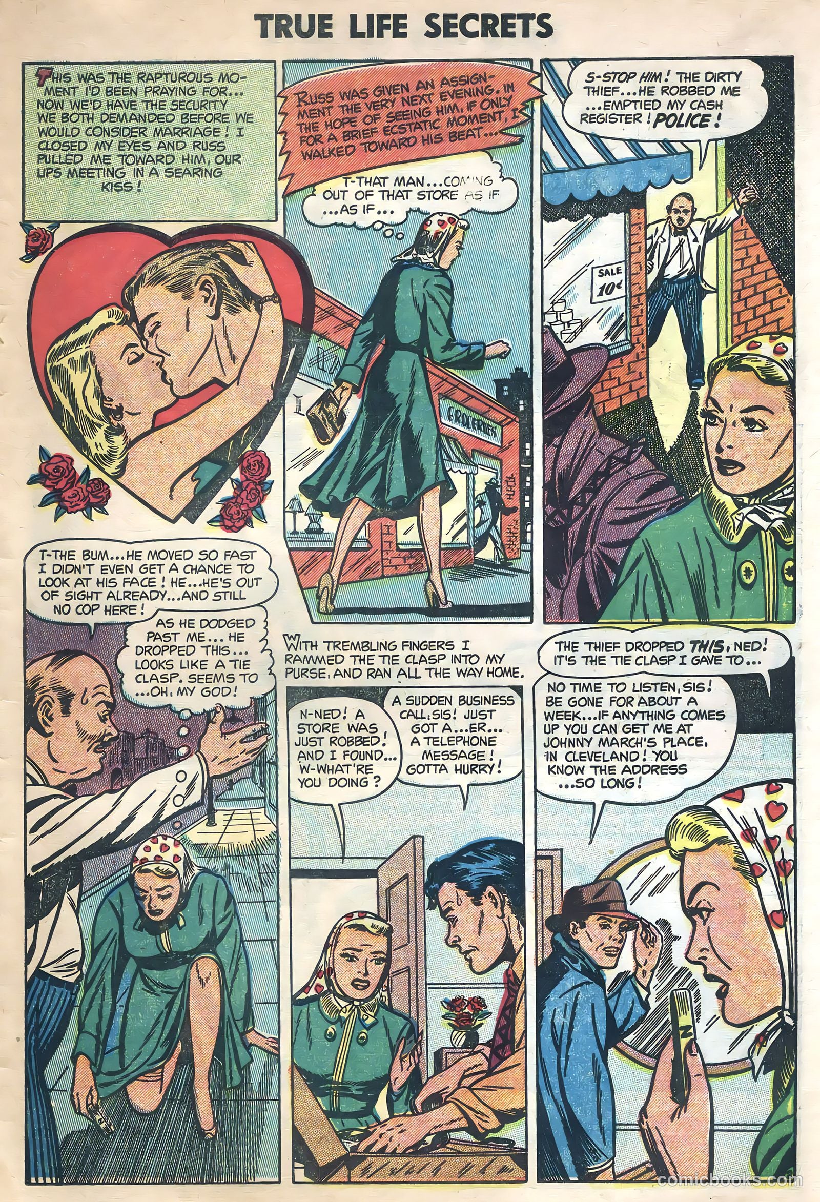 True Life Secrets #20 (1954) — page 31 of 36