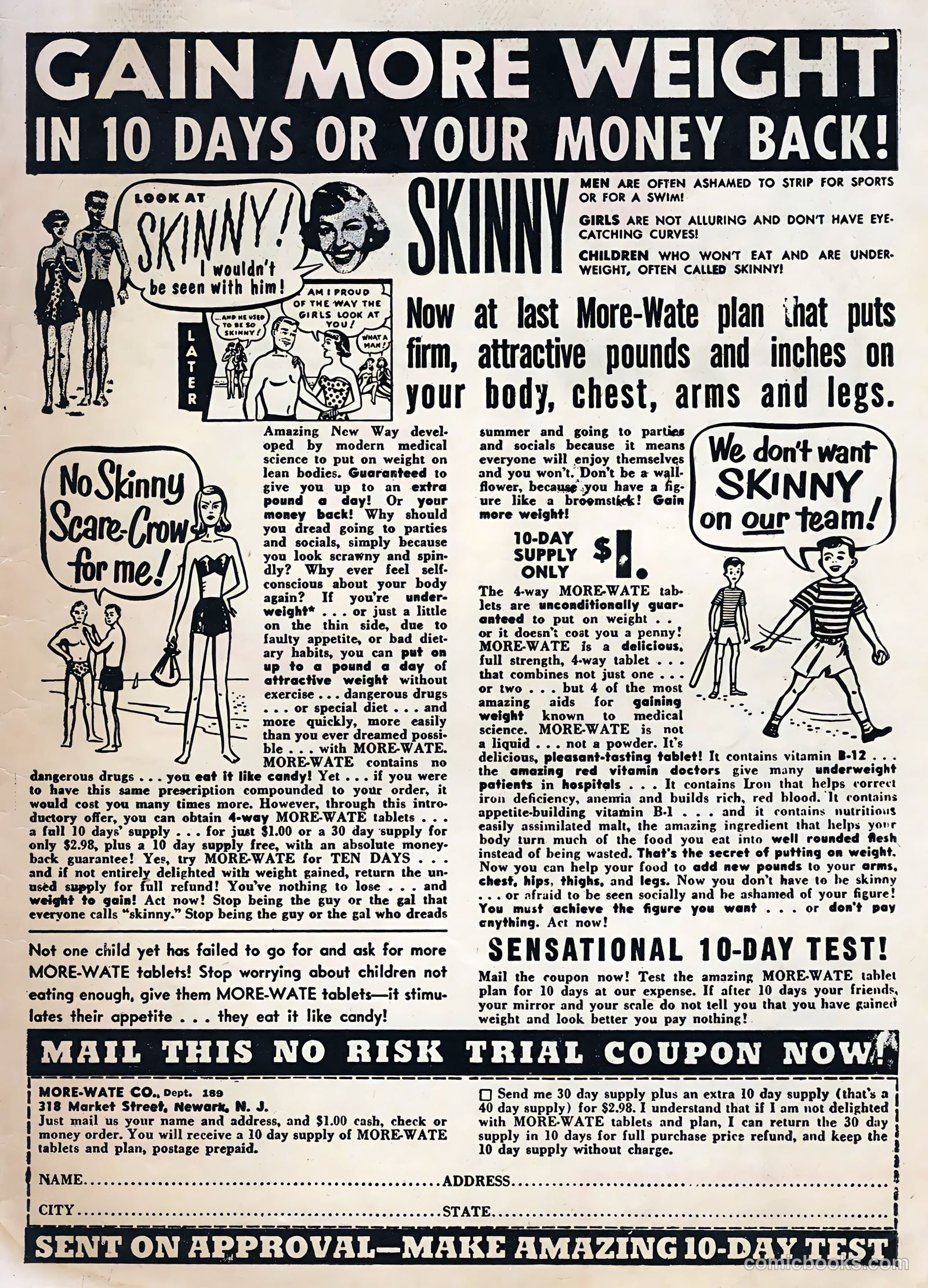 True Life Secrets #20 (1954) — page 35 of 36