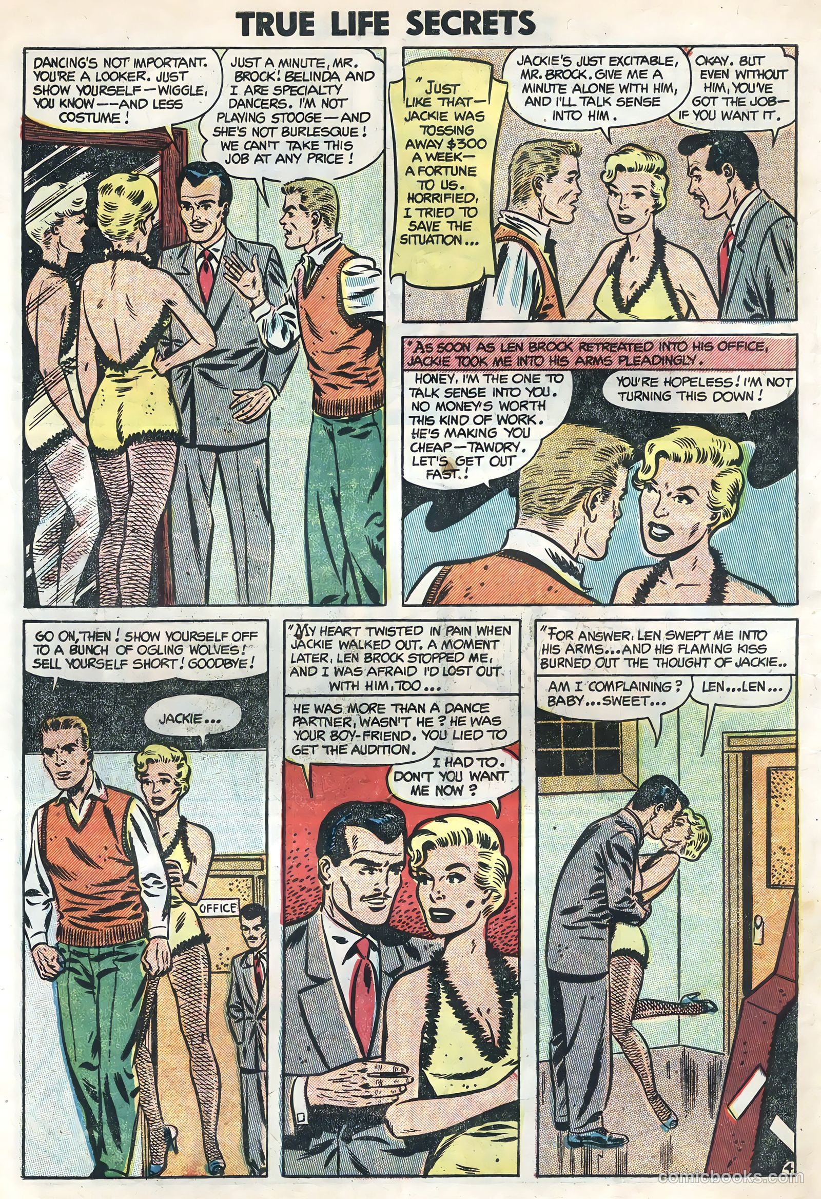 True Life Secrets #21 (1954) — page 14 of 36