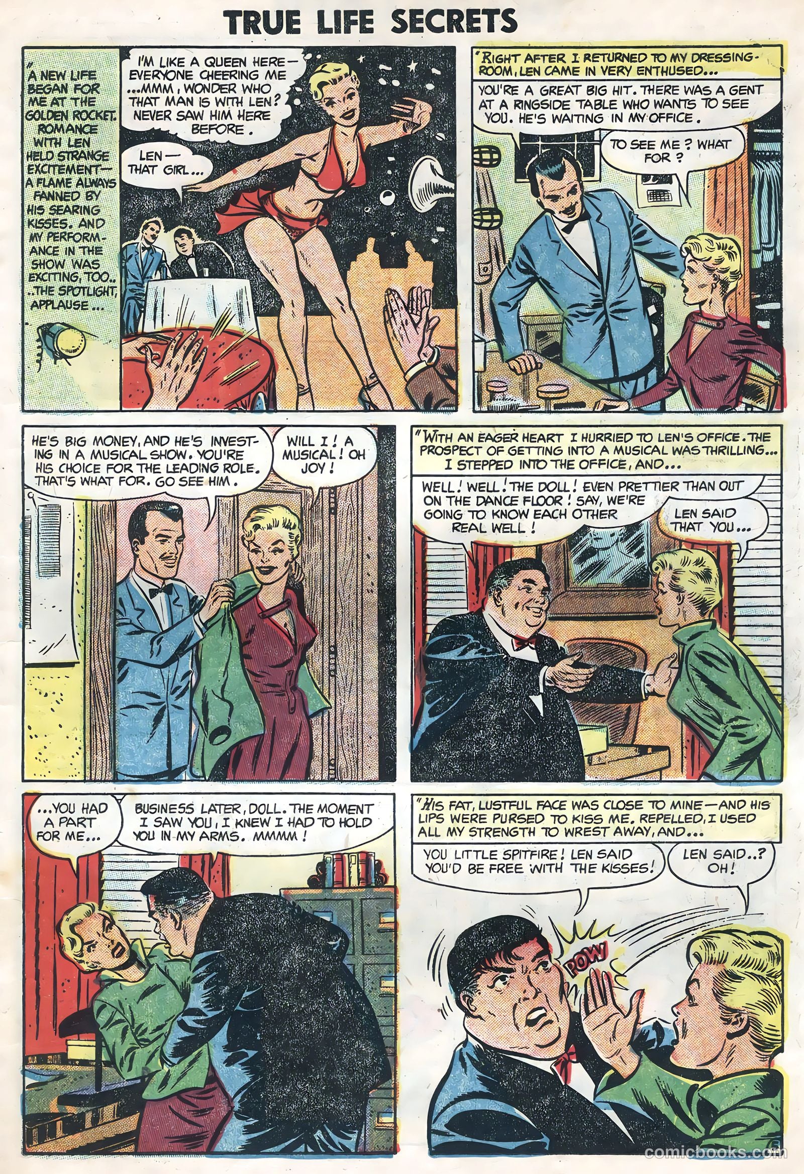True Life Secrets #21 (1954) — page 15 of 36