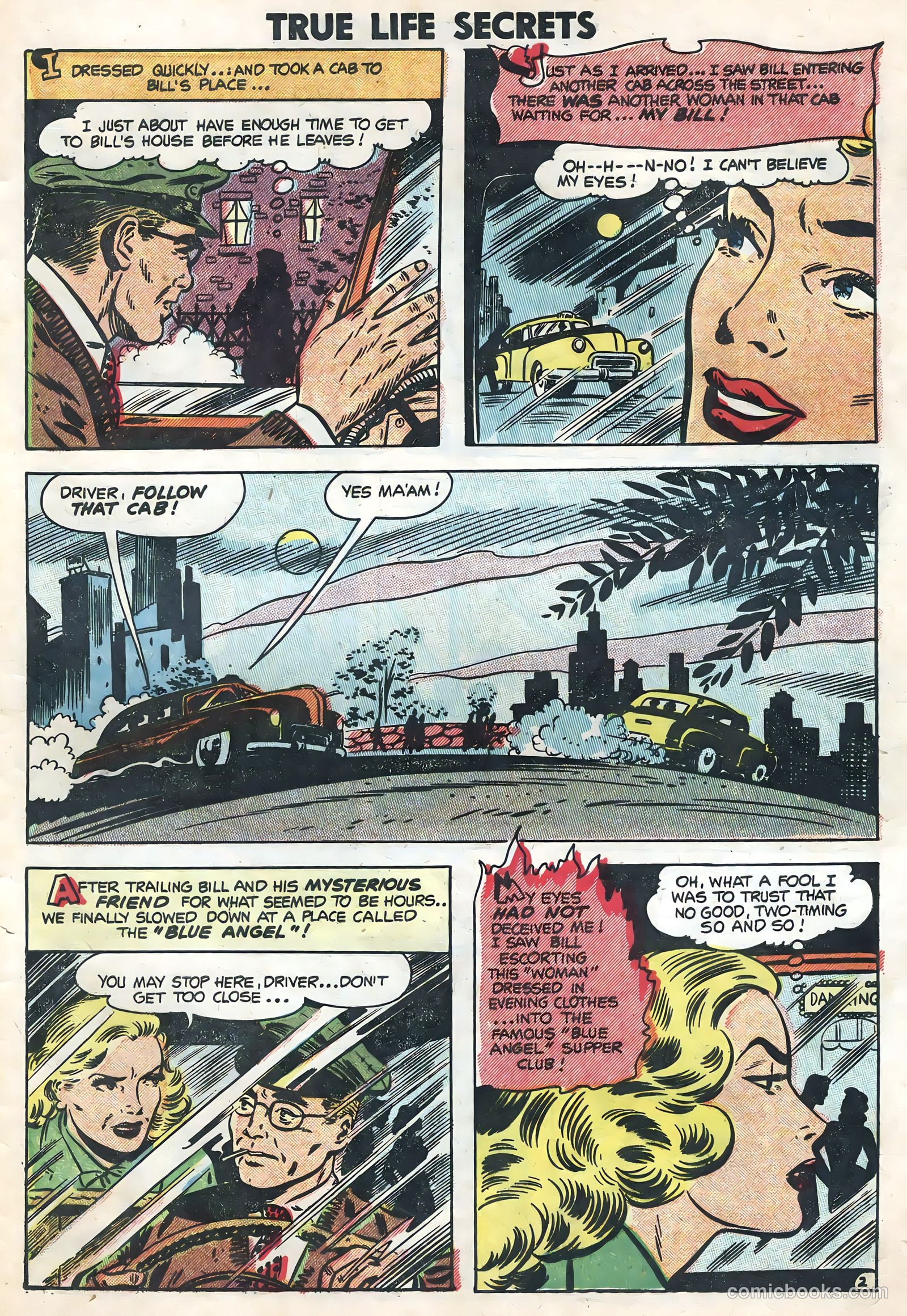 True Life Secrets #21 (1954) — page 29 of 36