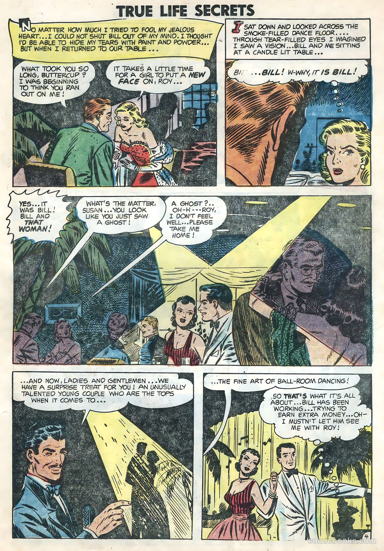 True Life Secrets #21 (1954) — page 31 of 36
