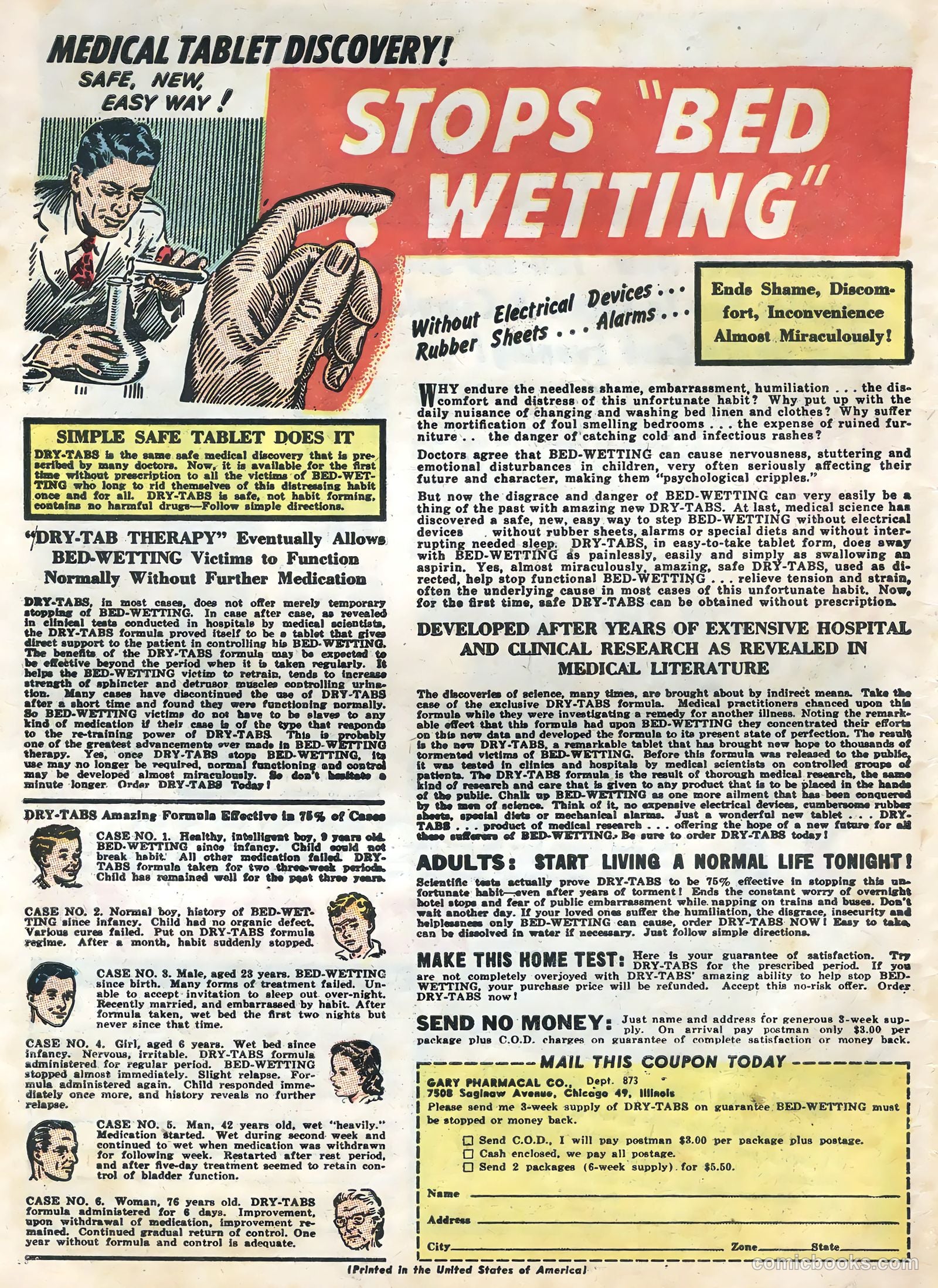 True Life Secrets #21 (1954) — page 34 of 36