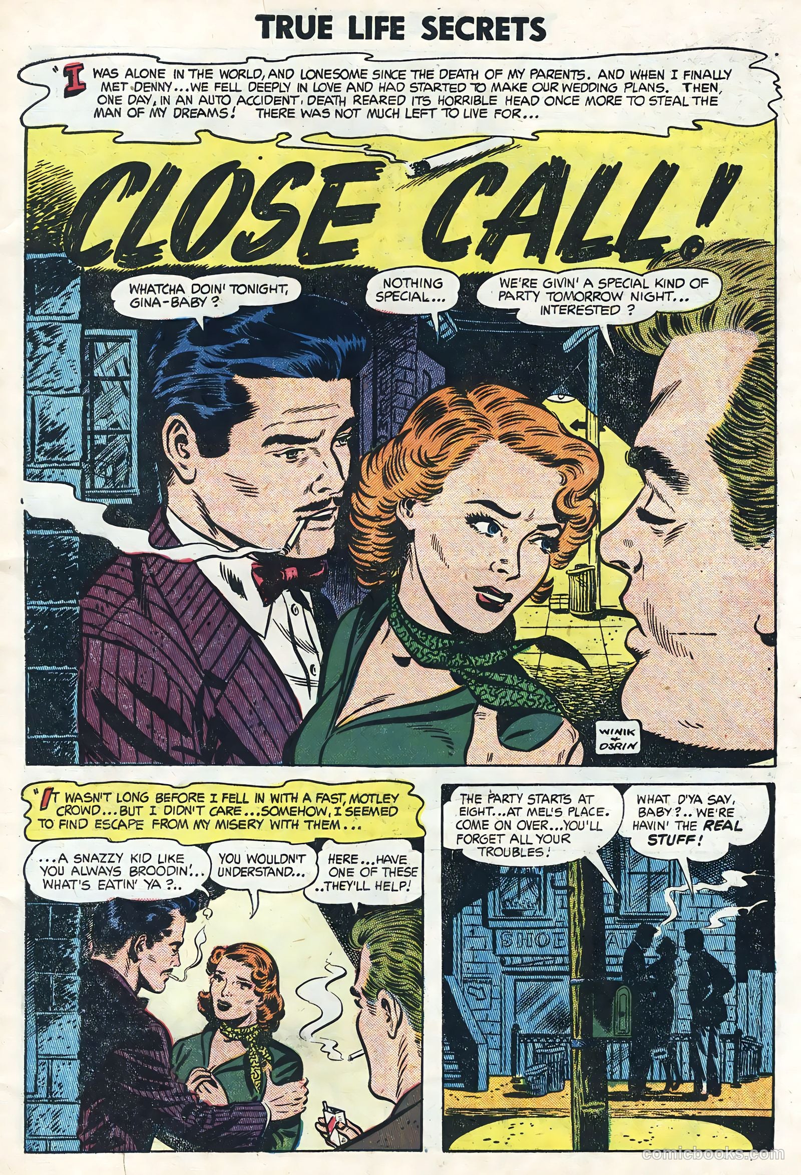 True Life Secrets #22 (1954) — page 3 of 36
