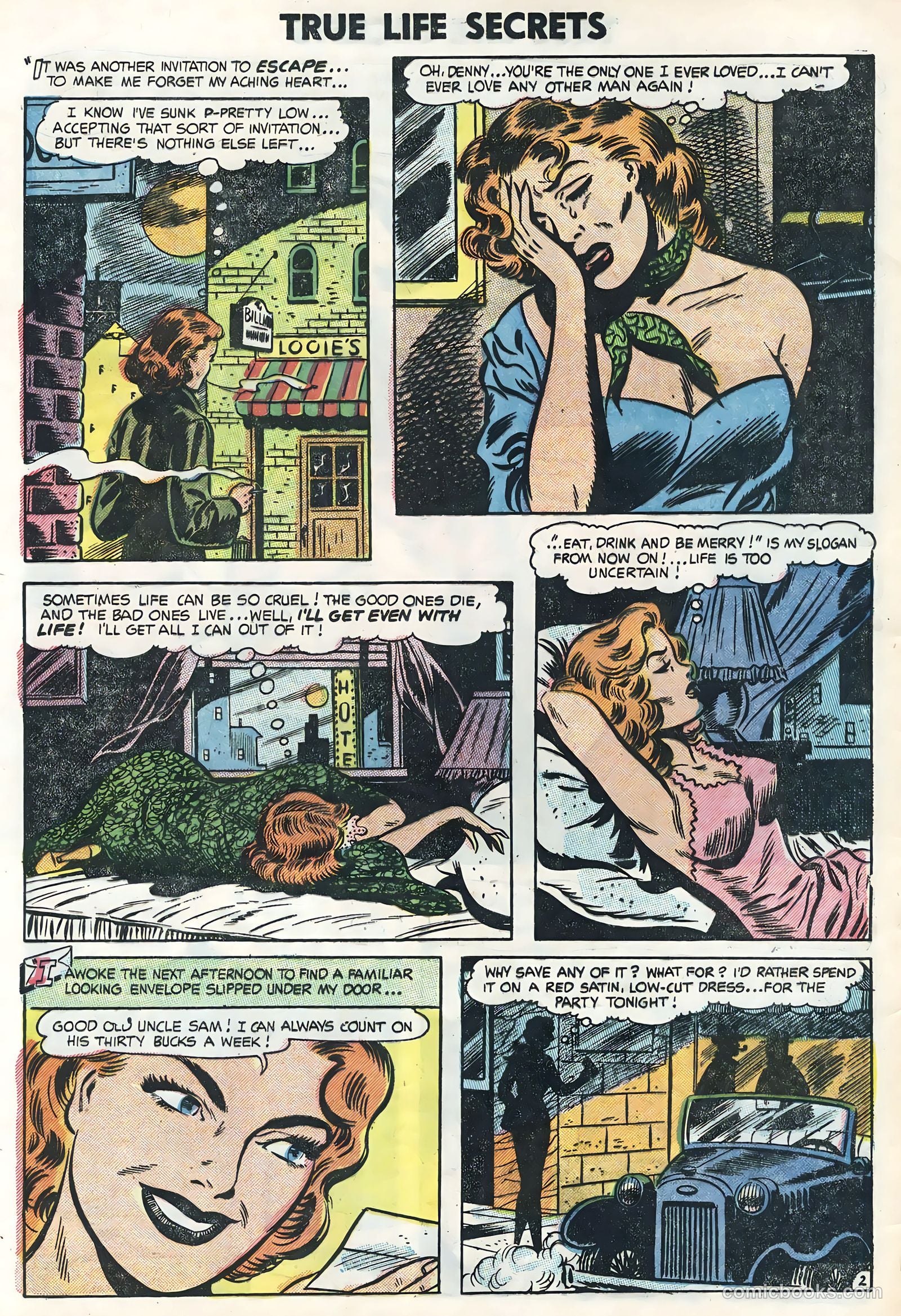 True Life Secrets #22 (1954) — page 4 of 36