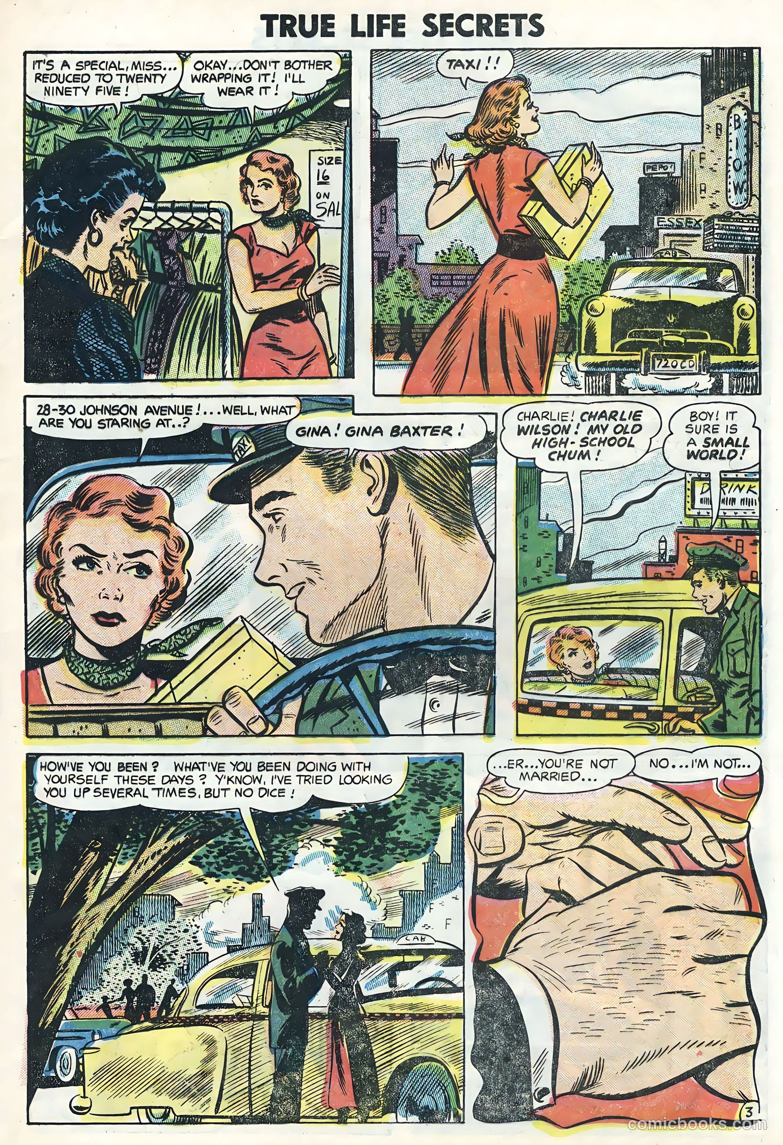 True Life Secrets #22 (1954) — page 5 of 36