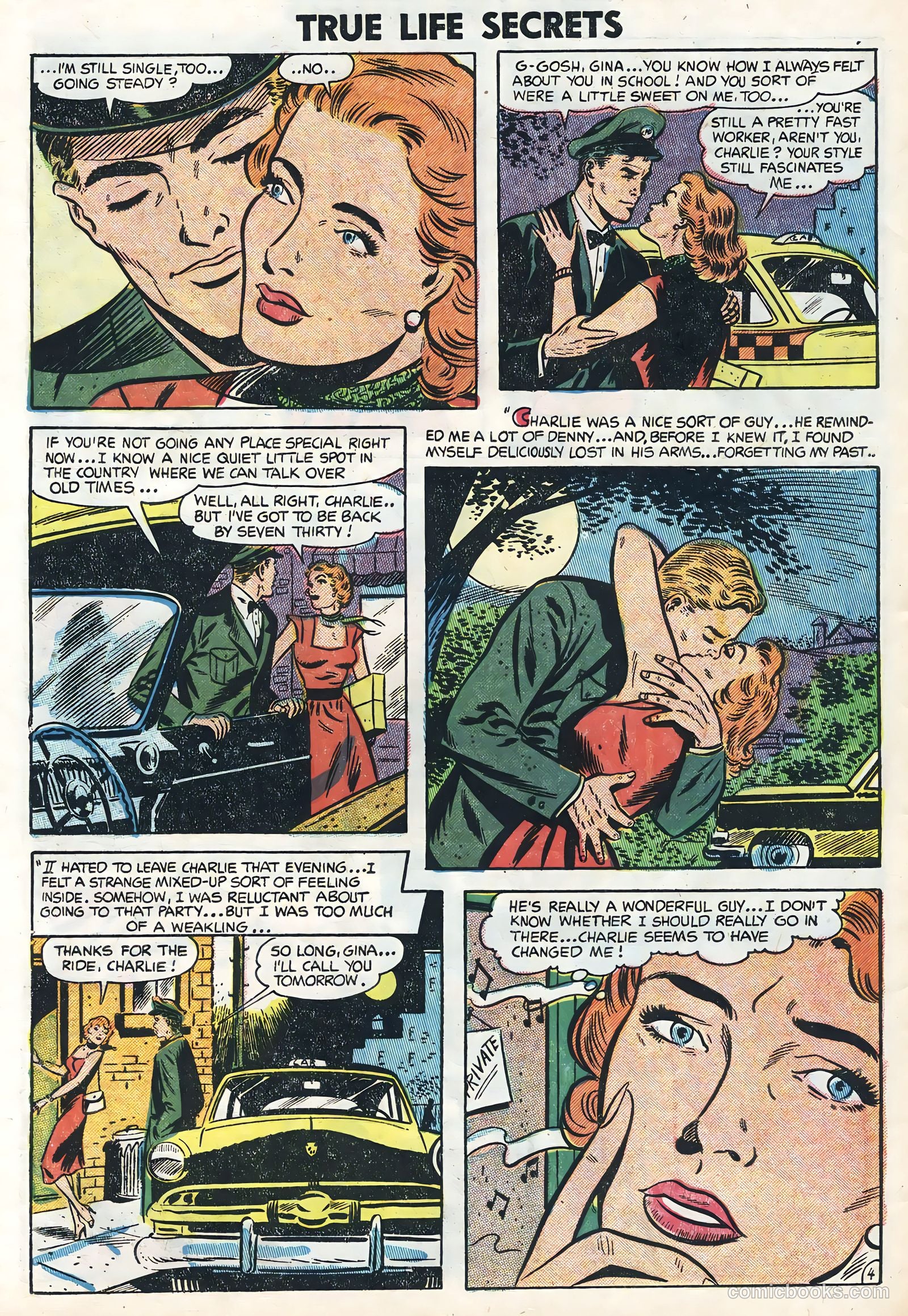 True Life Secrets #22 (1954) — page 6 of 36