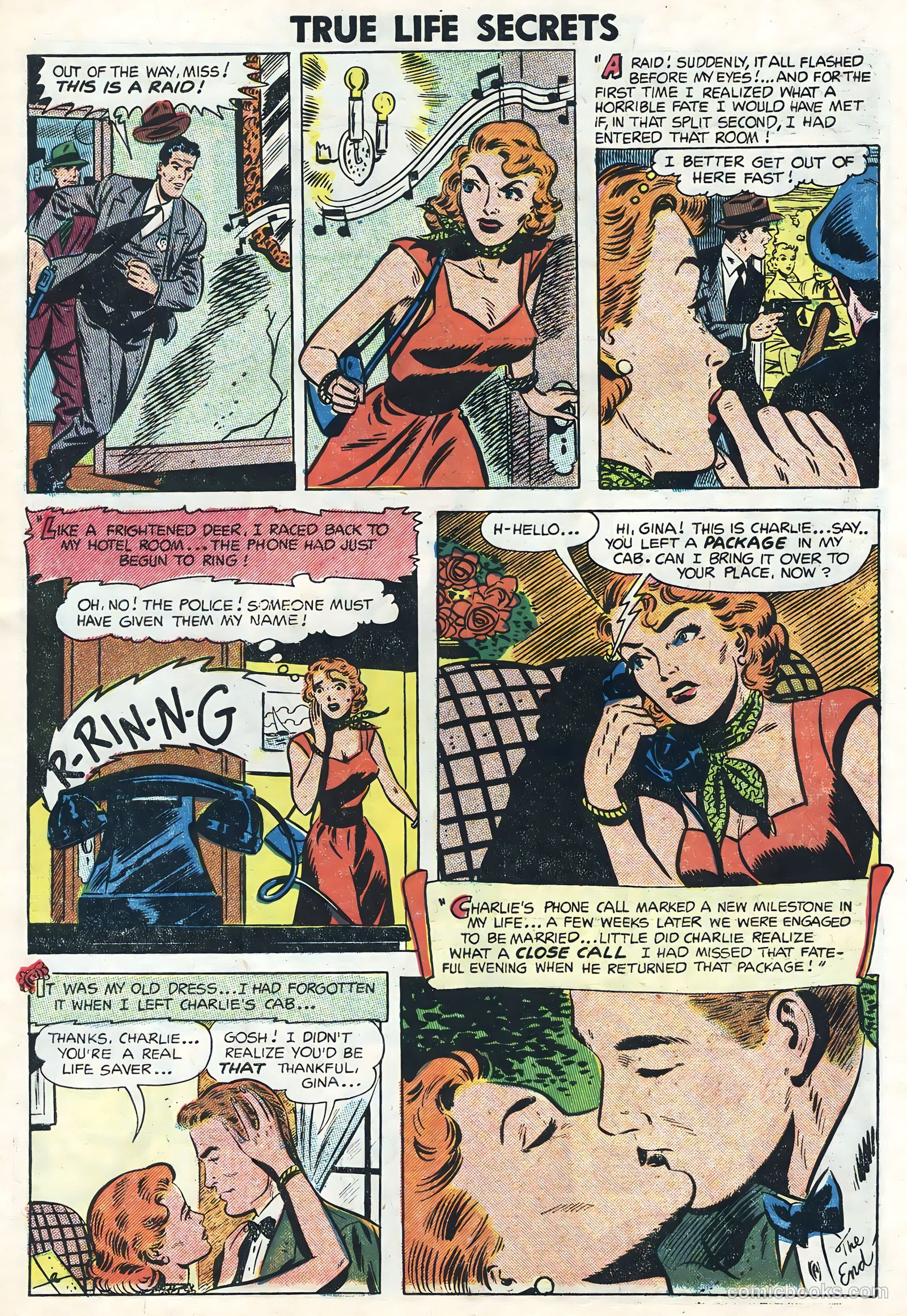 True Life Secrets #22 (1954) — page 7 of 36