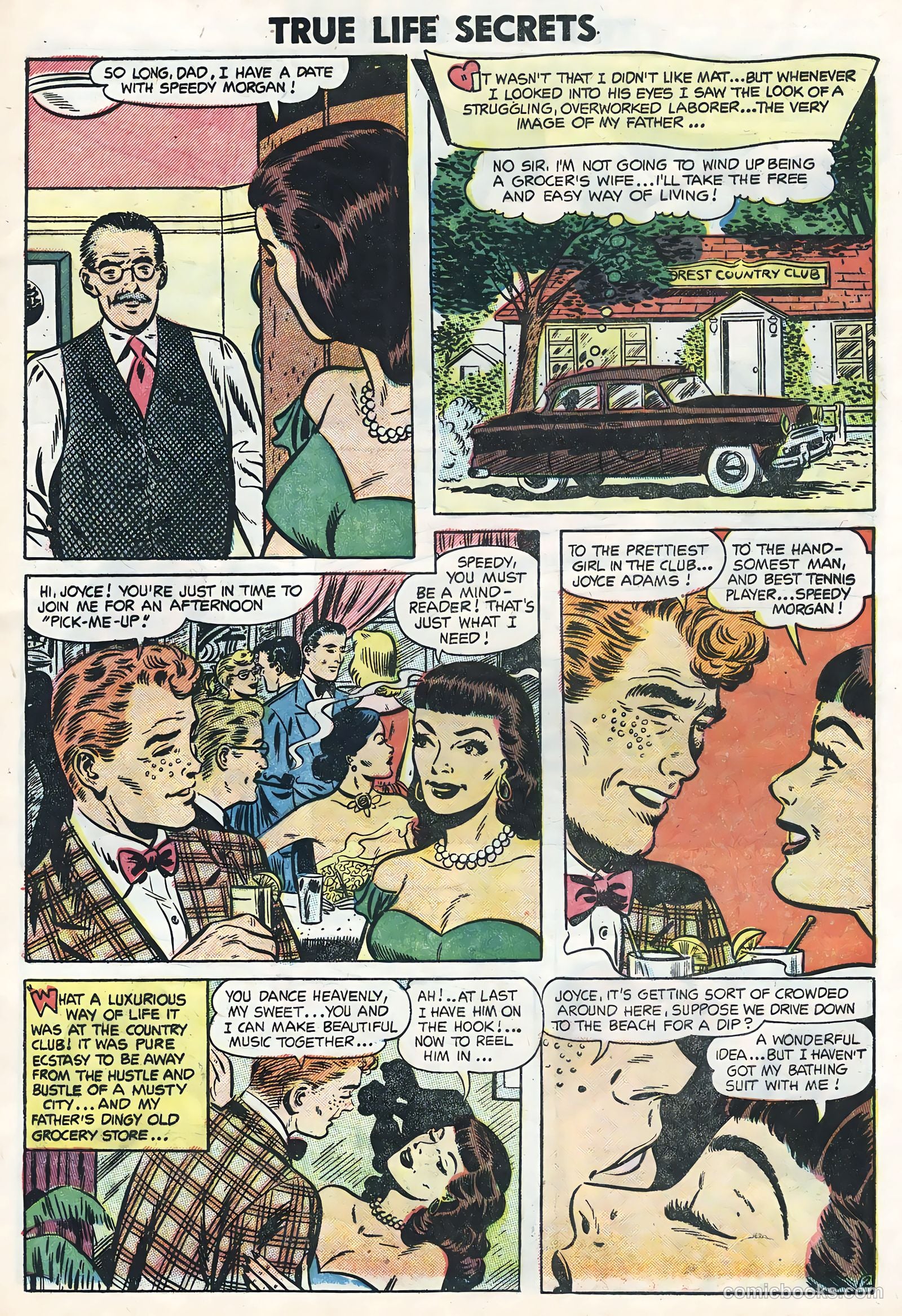 True Life Secrets #22 (1954) — page 9 of 36
