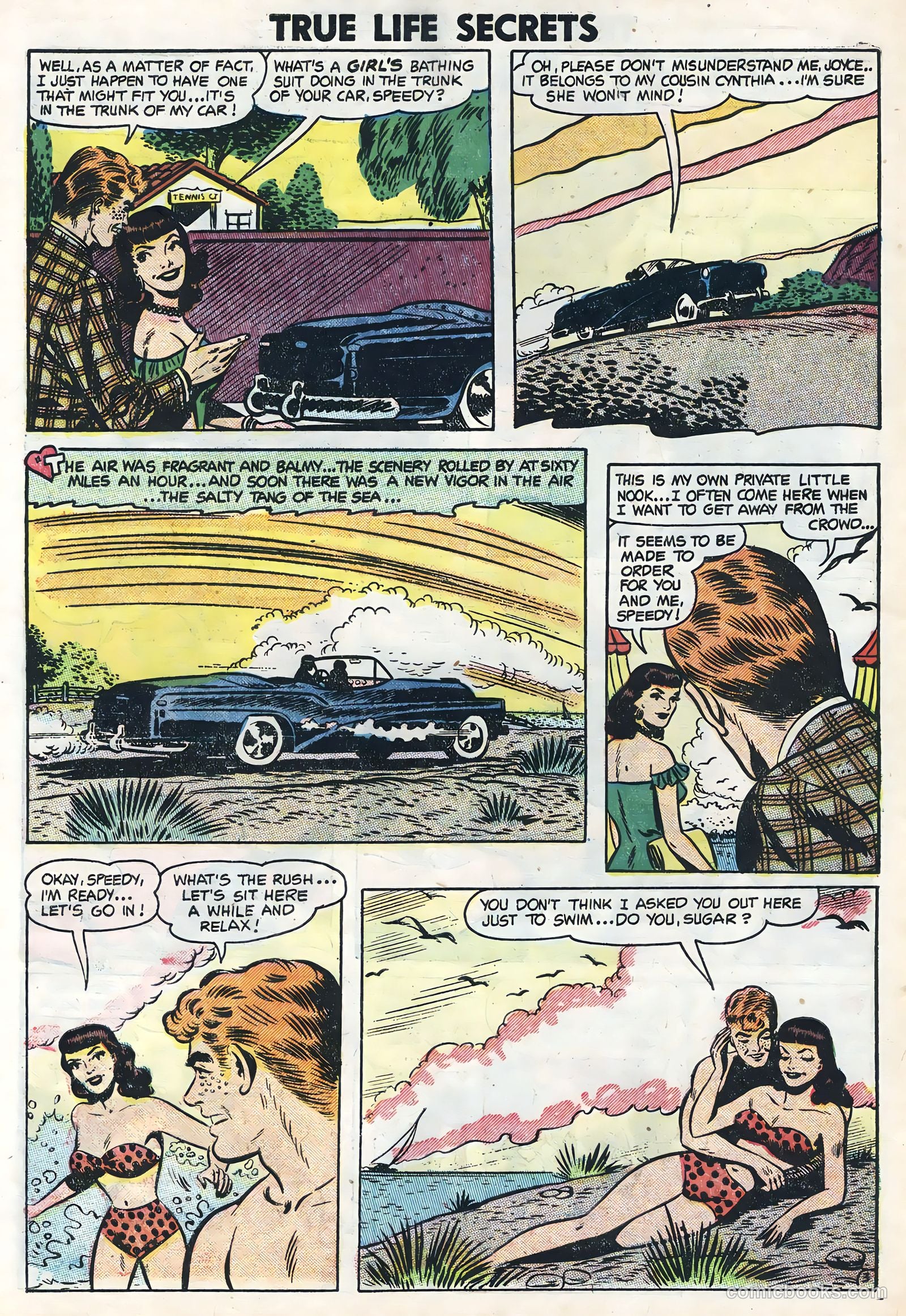 True Life Secrets #22 (1954) — page 10 of 36