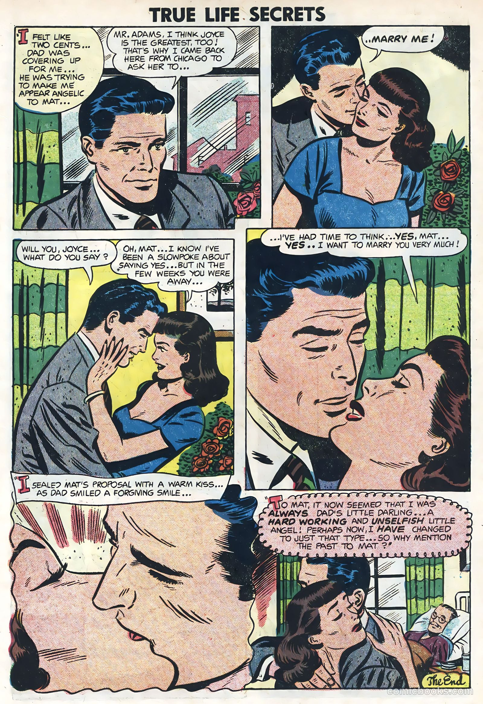 True Life Secrets #22 (1954) — page 14 of 36