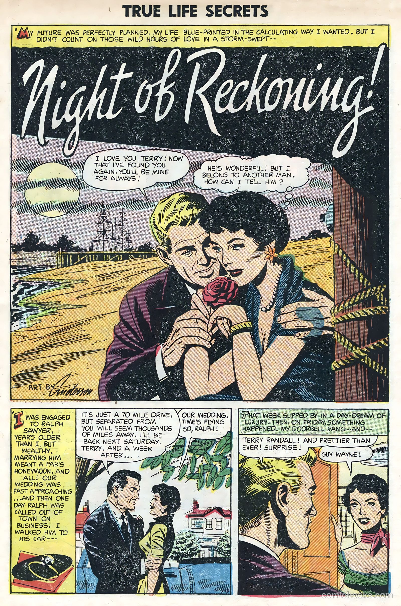 True Life Secrets #22 (1954) — page 15 of 36