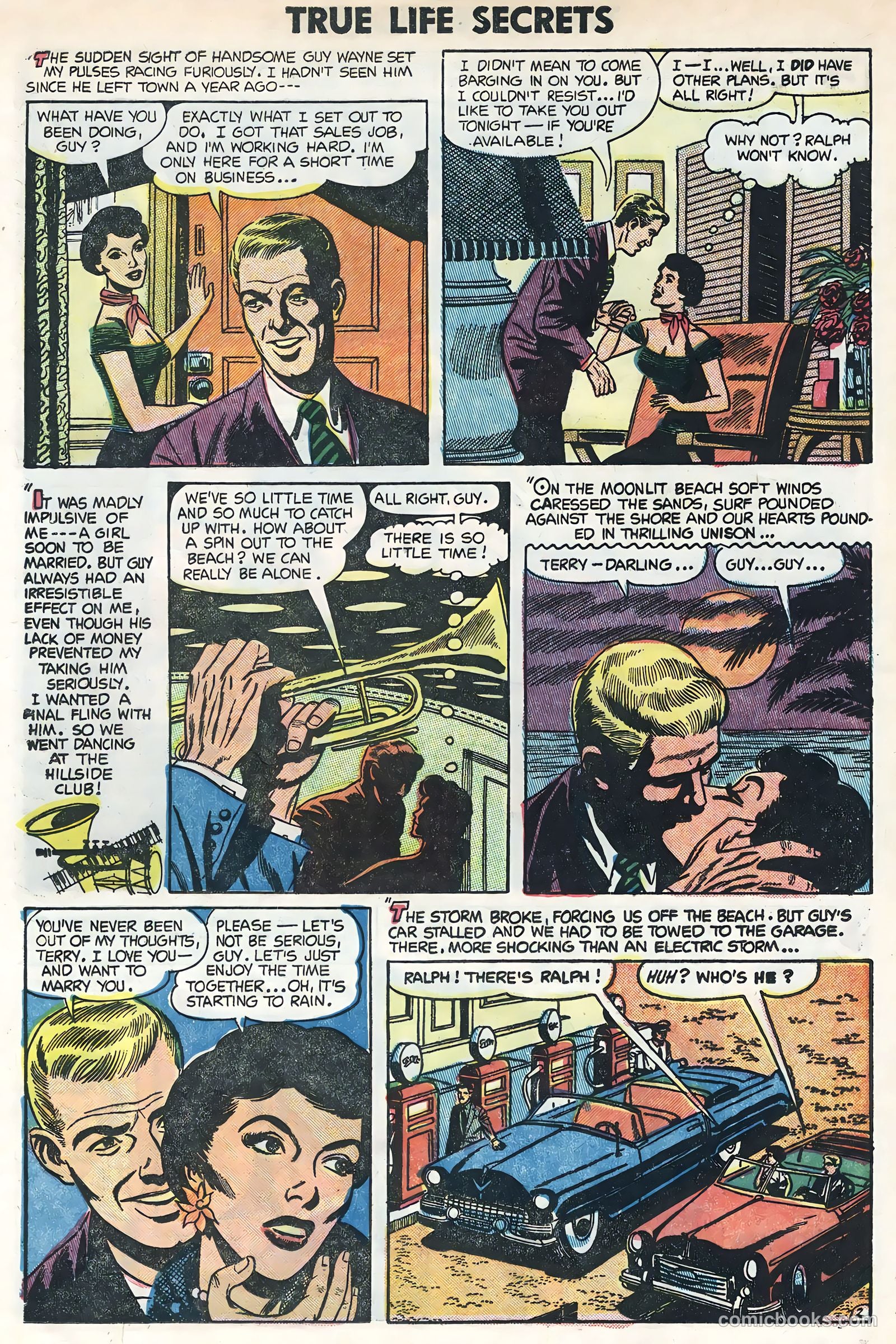 True Life Secrets #22 (1954) — page 16 of 36