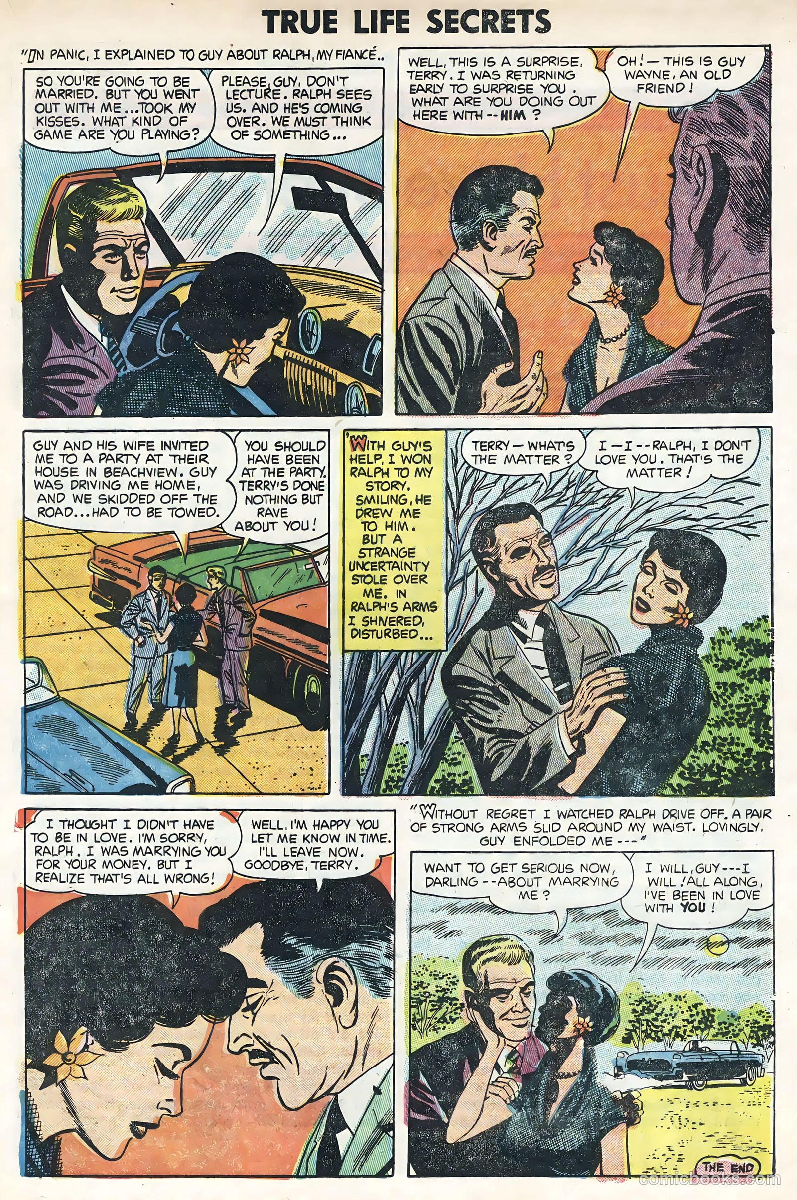 True Life Secrets #22 (1954) — page 17 of 36