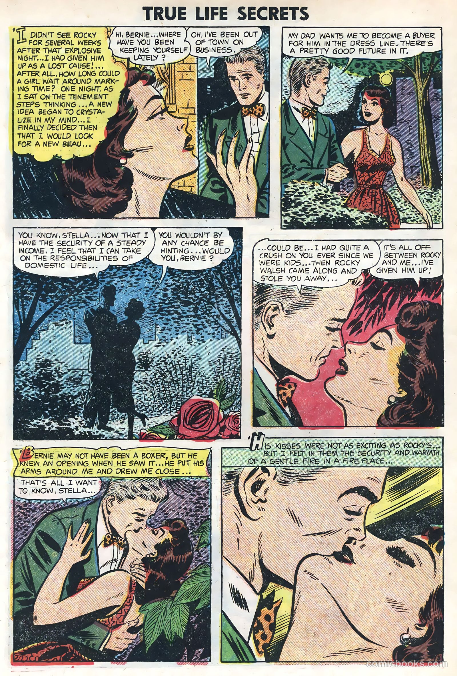 True Life Secrets #22 (1954) — page 22 of 36