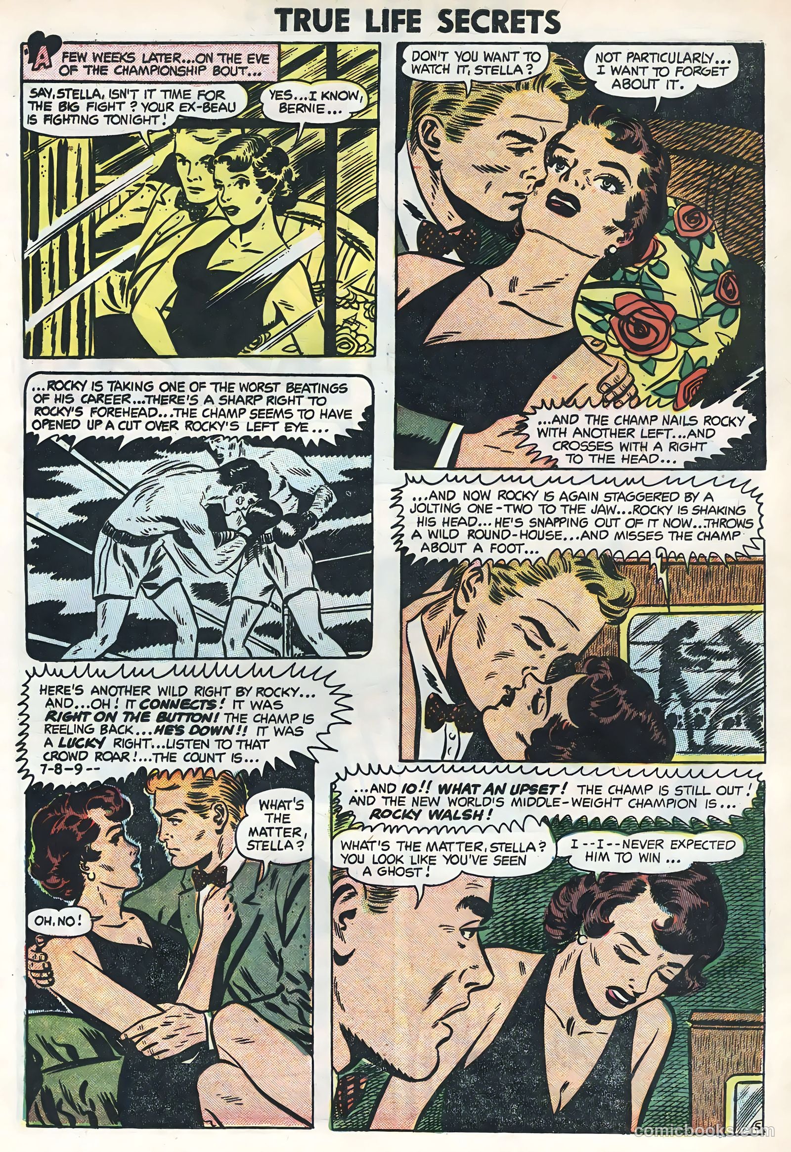 True Life Secrets #22 (1954) — page 24 of 36