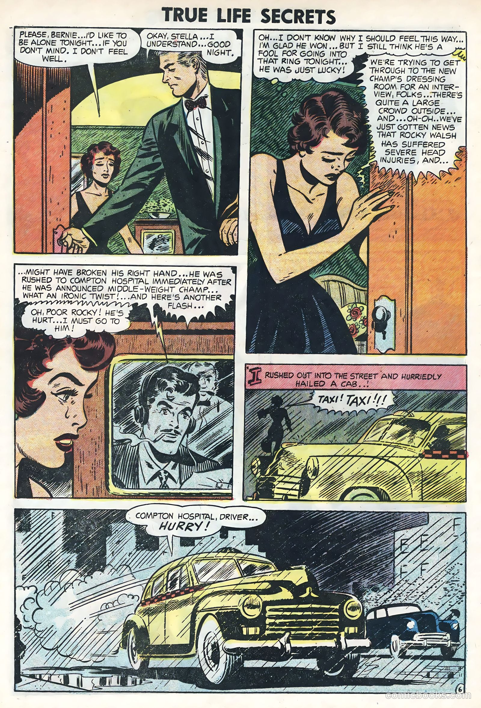 True Life Secrets #22 (1954) — page 25 of 36
