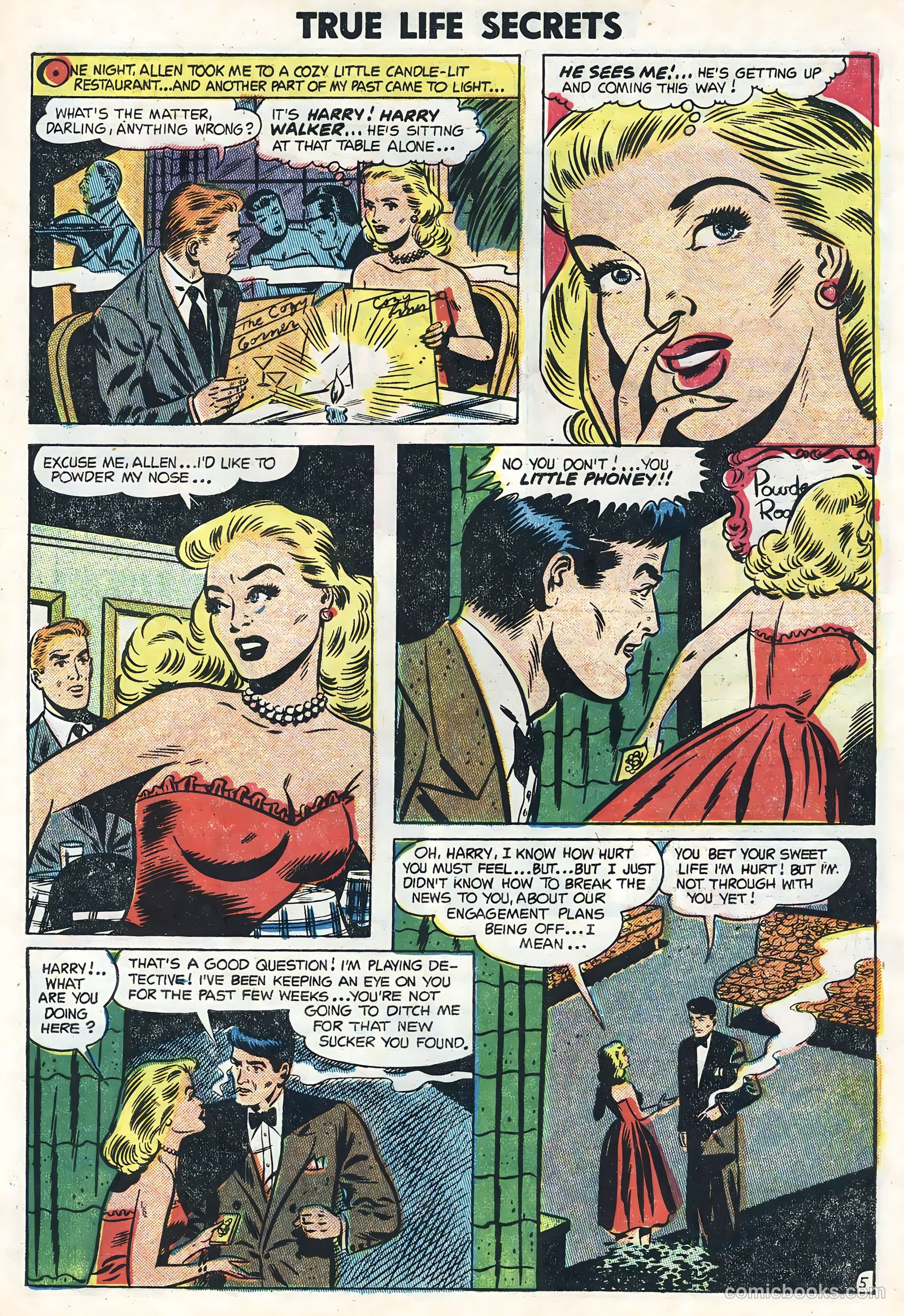 True Life Secrets #22 (1954) — page 31 of 36