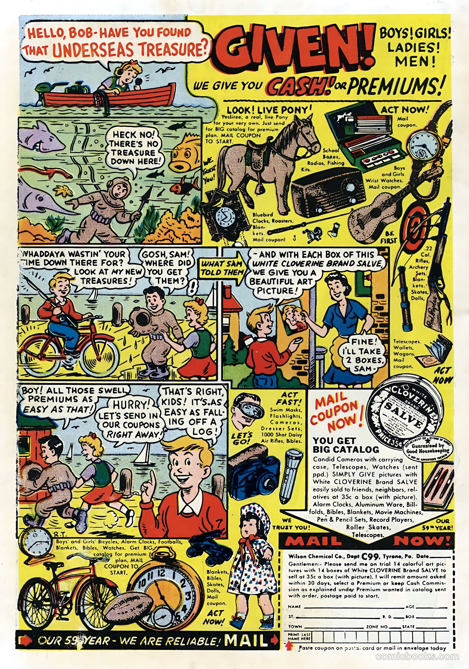 True Life Secrets #22 (1954) — page 36 of 36