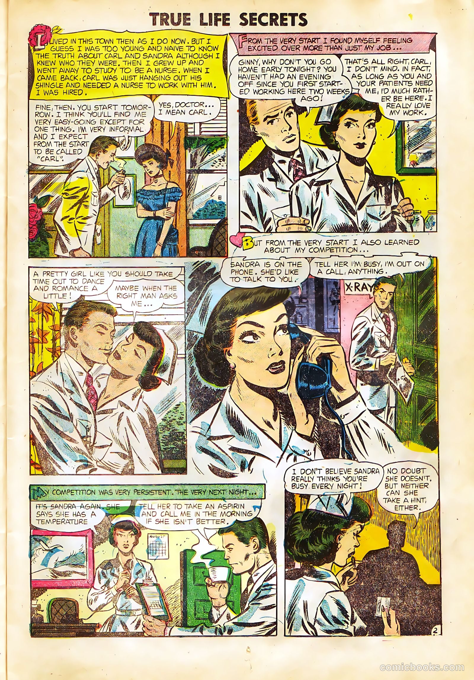 True Life Secrets #23 (1954) — page 11 of 36