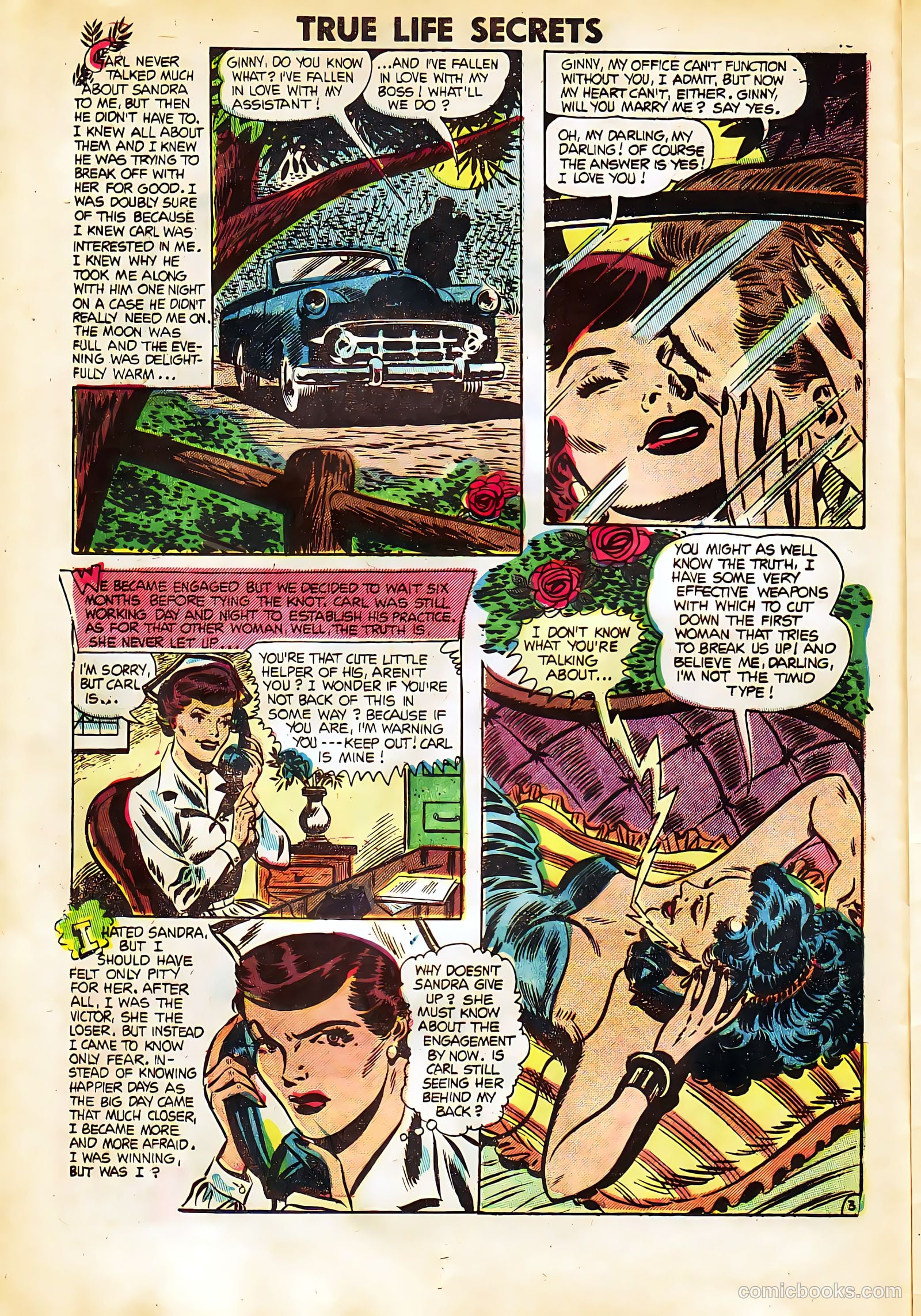 True Life Secrets #23 (1954) — page 12 of 36