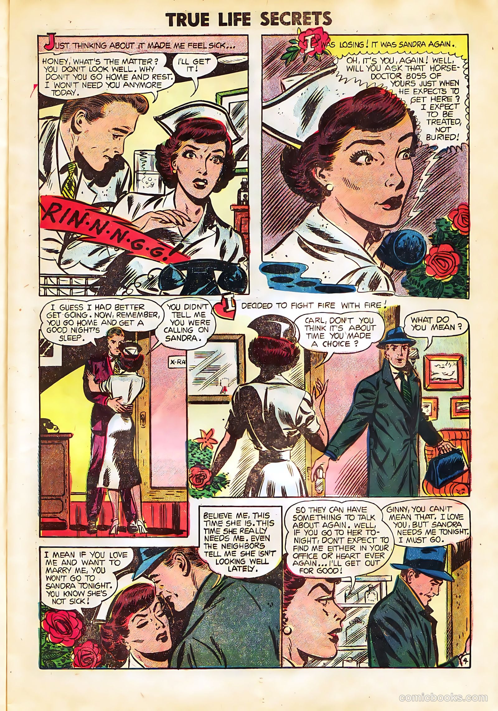 True Life Secrets #23 (1954) — page 13 of 36