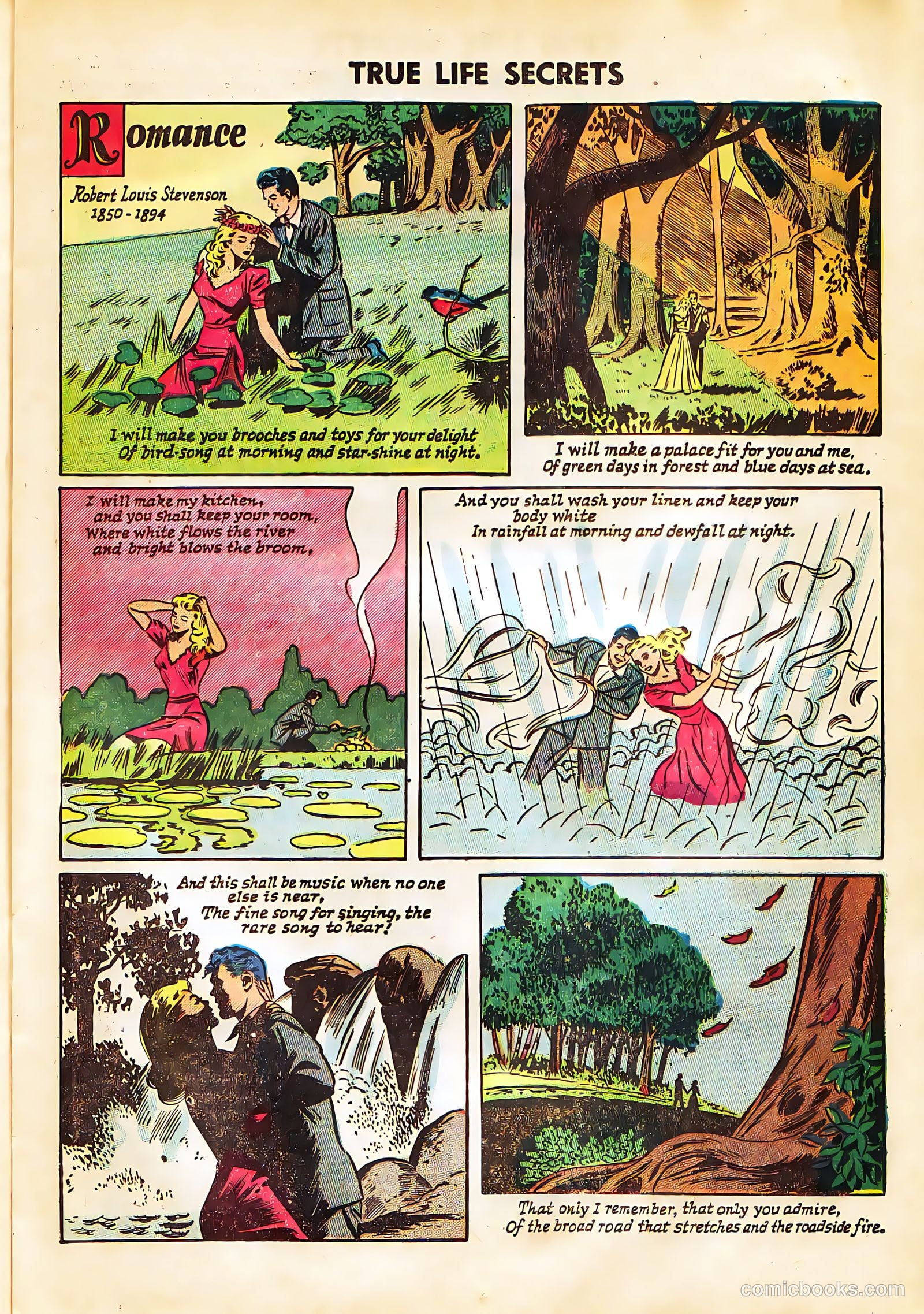 True Life Secrets #23 (1954) — page 17 of 36