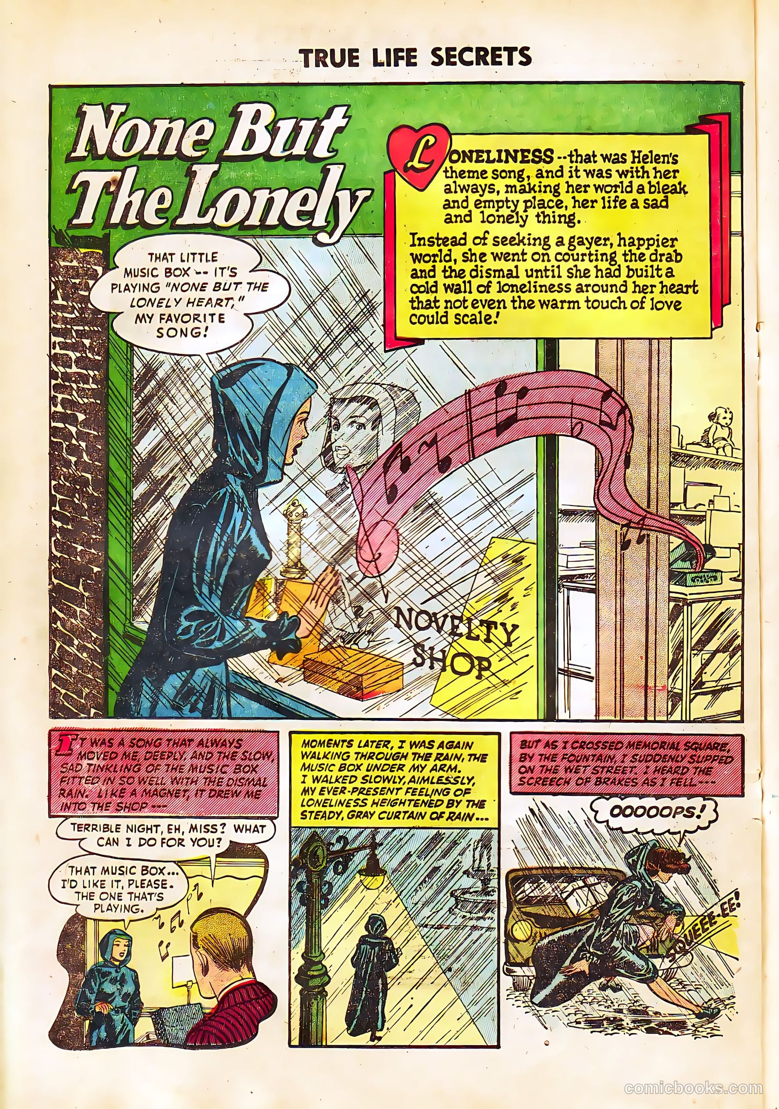 True Life Secrets #23 (1954) — page 20 of 36