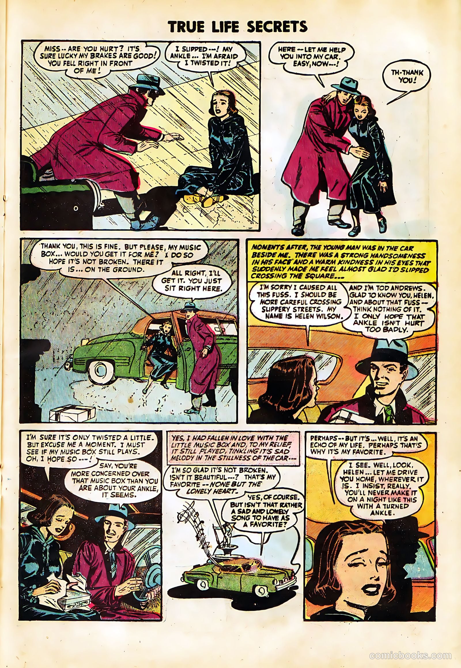 True Life Secrets #23 (1954) — page 21 of 36