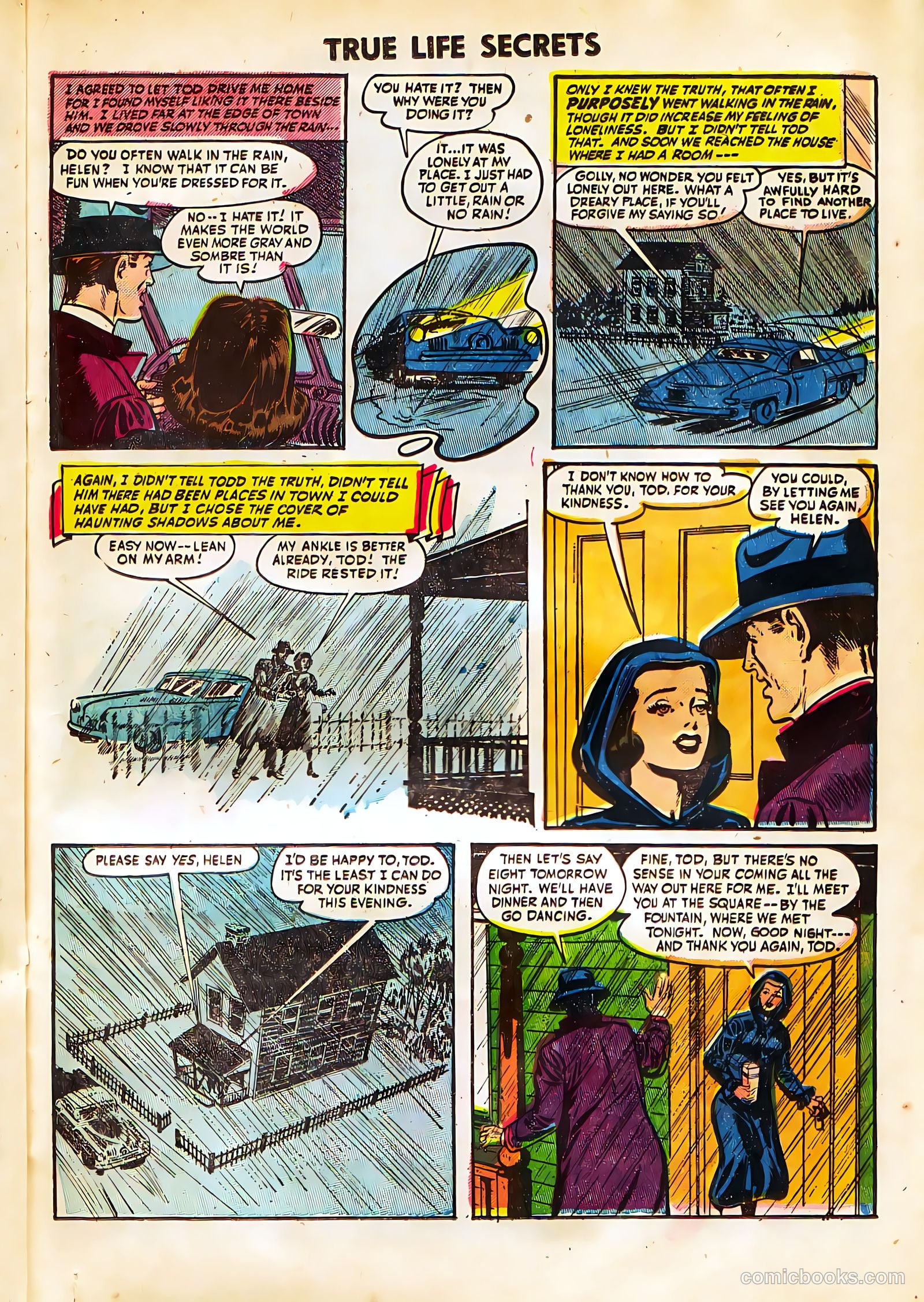 True Life Secrets #23 (1954) — page 23 of 36