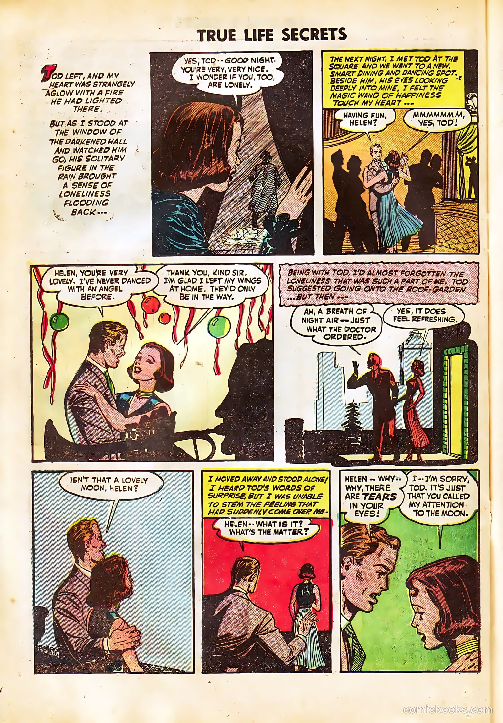 True Life Secrets #23 (1954) — page 24 of 36