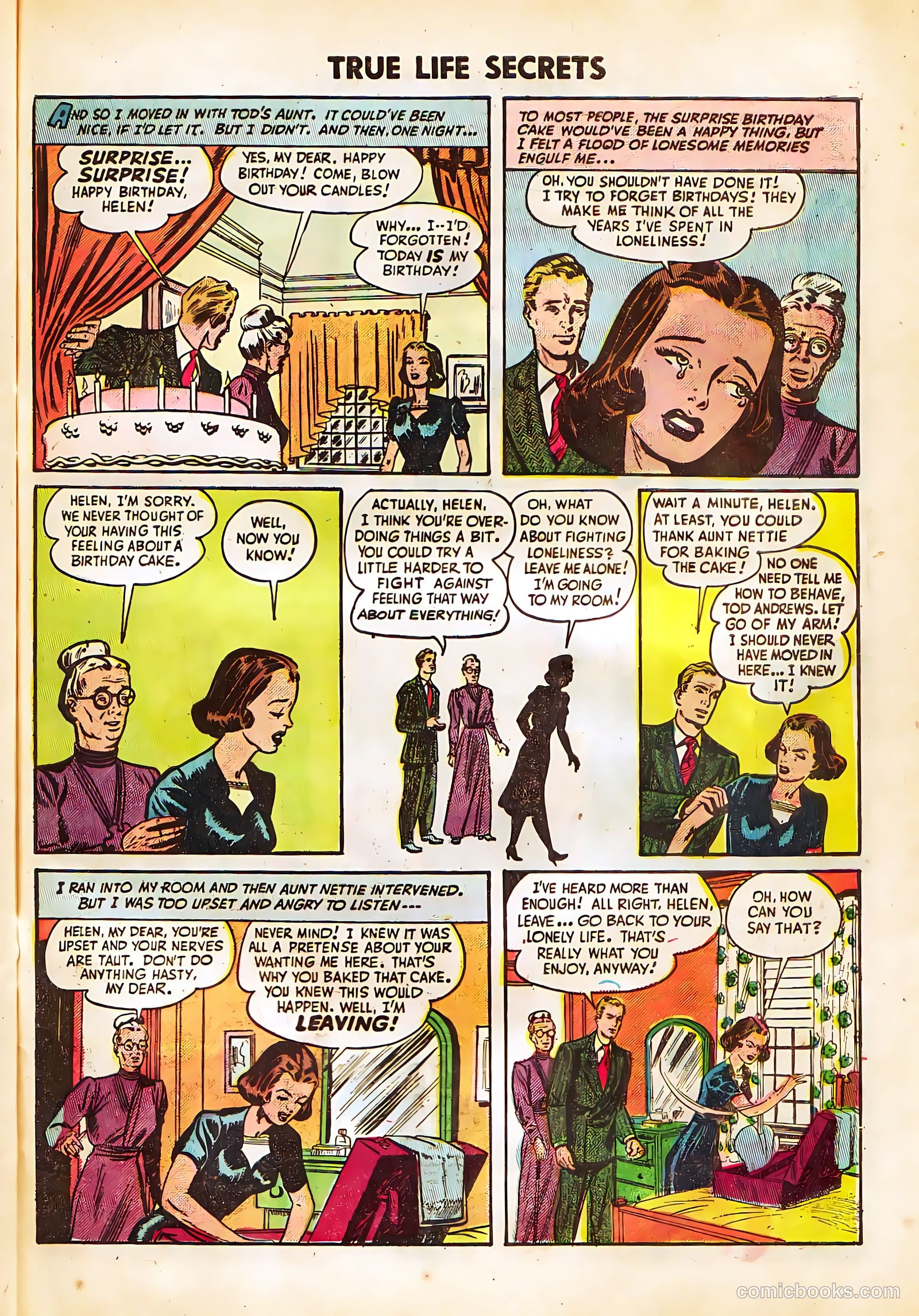 True Life Secrets #23 (1954) — page 29 of 36