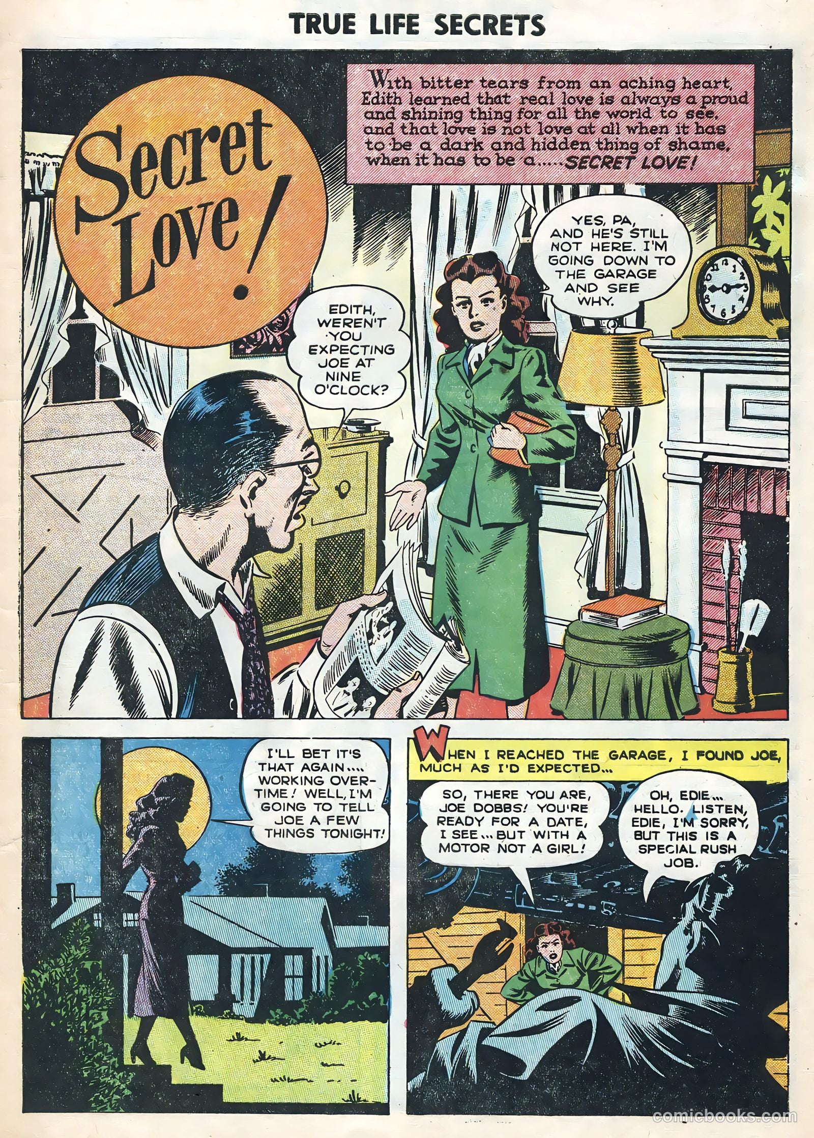 True Life Secrets #24 (1955) — page 3 of 36