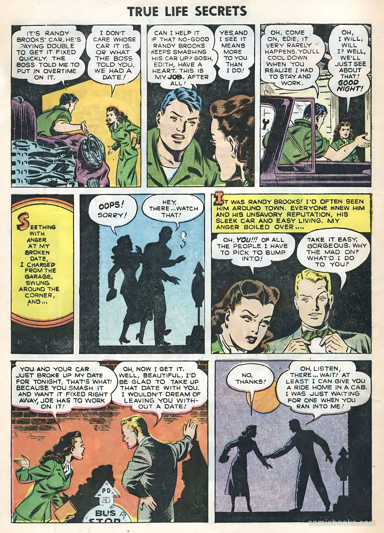 True Life Secrets #24 (1955) — page 4 of 36