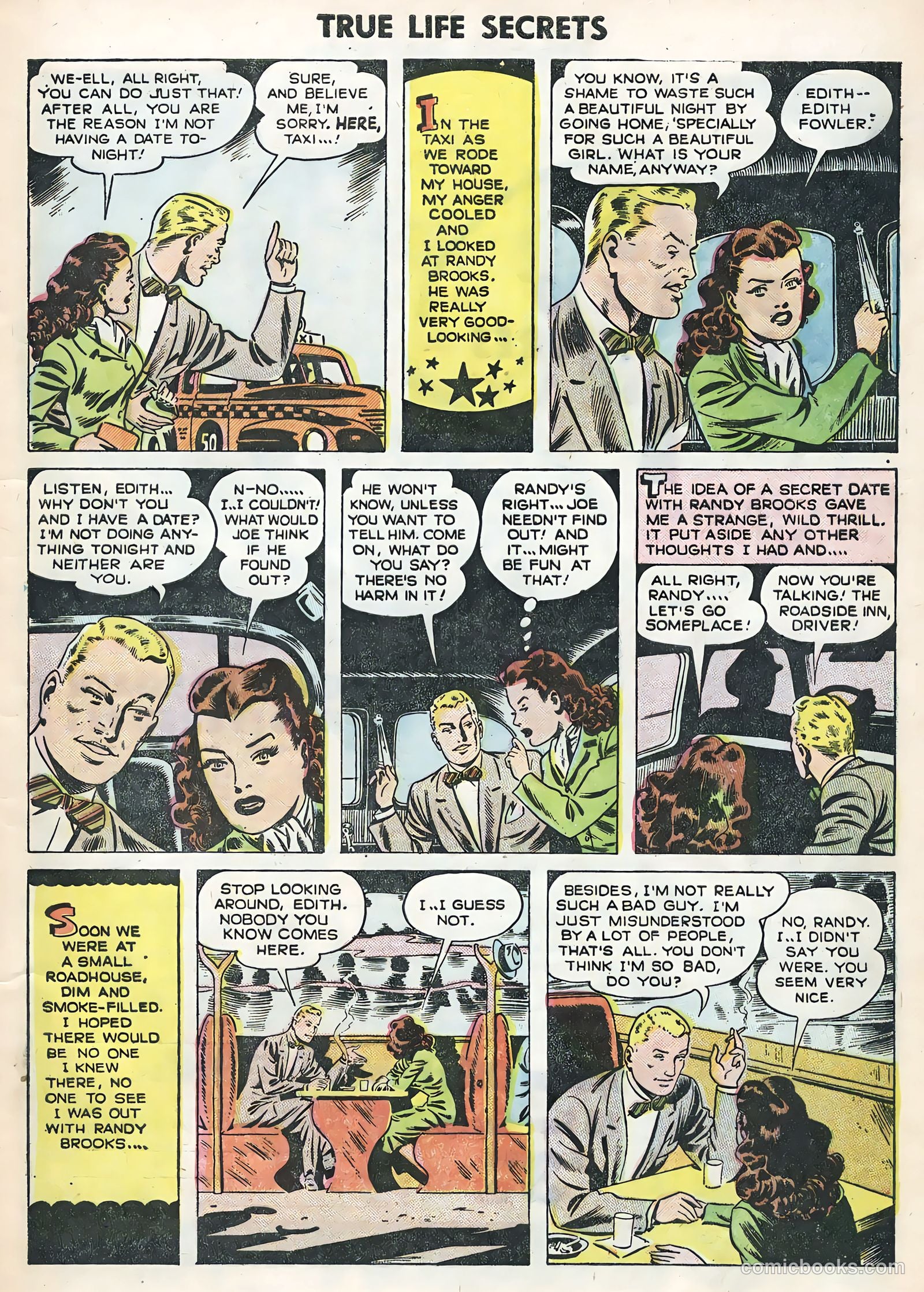 True Life Secrets #24 (1955) — page 5 of 36