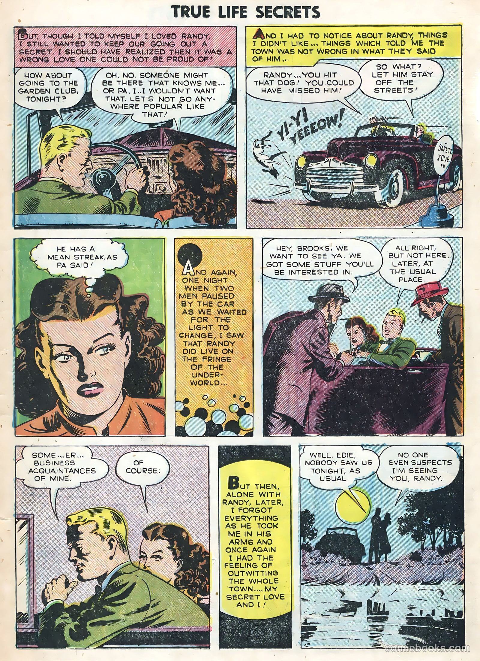 True Life Secrets #24 (1955) — page 11 of 36