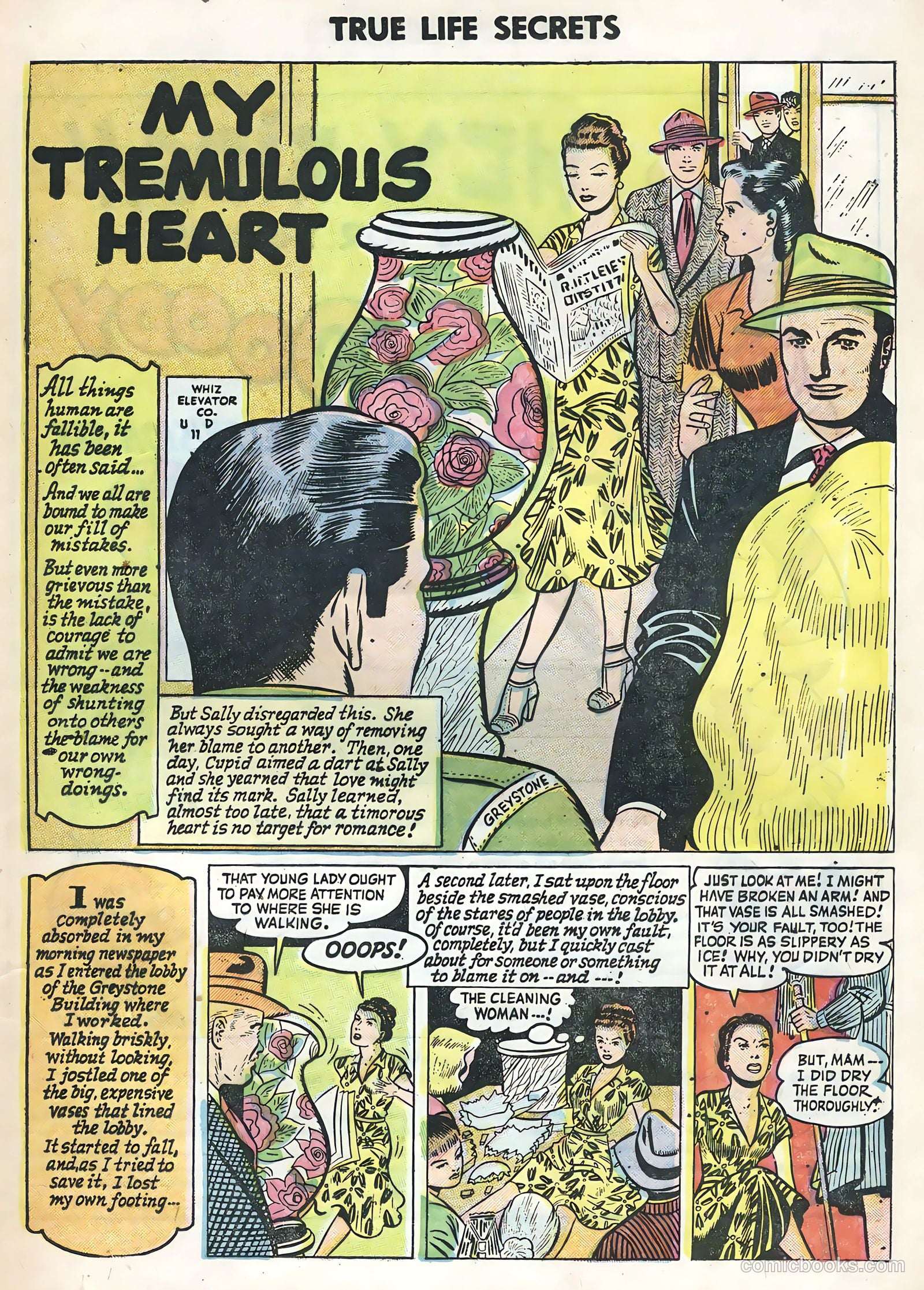 True Life Secrets #24 (1955) — page 21 of 36
