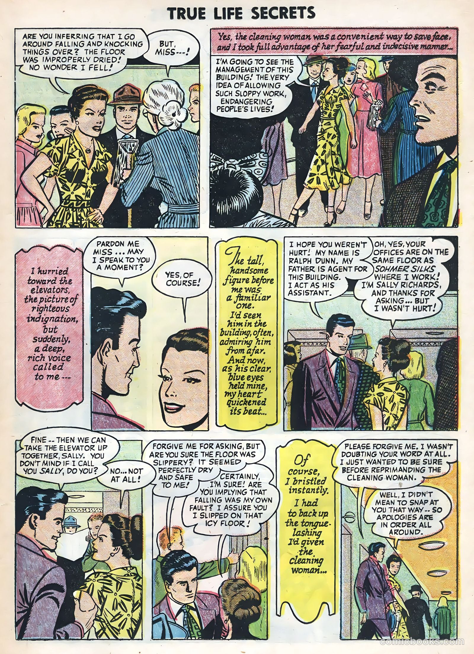 True Life Secrets #24 (1955) — page 23 of 36