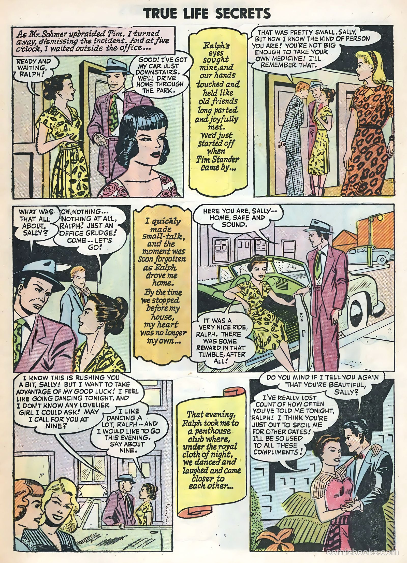 True Life Secrets #24 (1955) — page 25 of 36