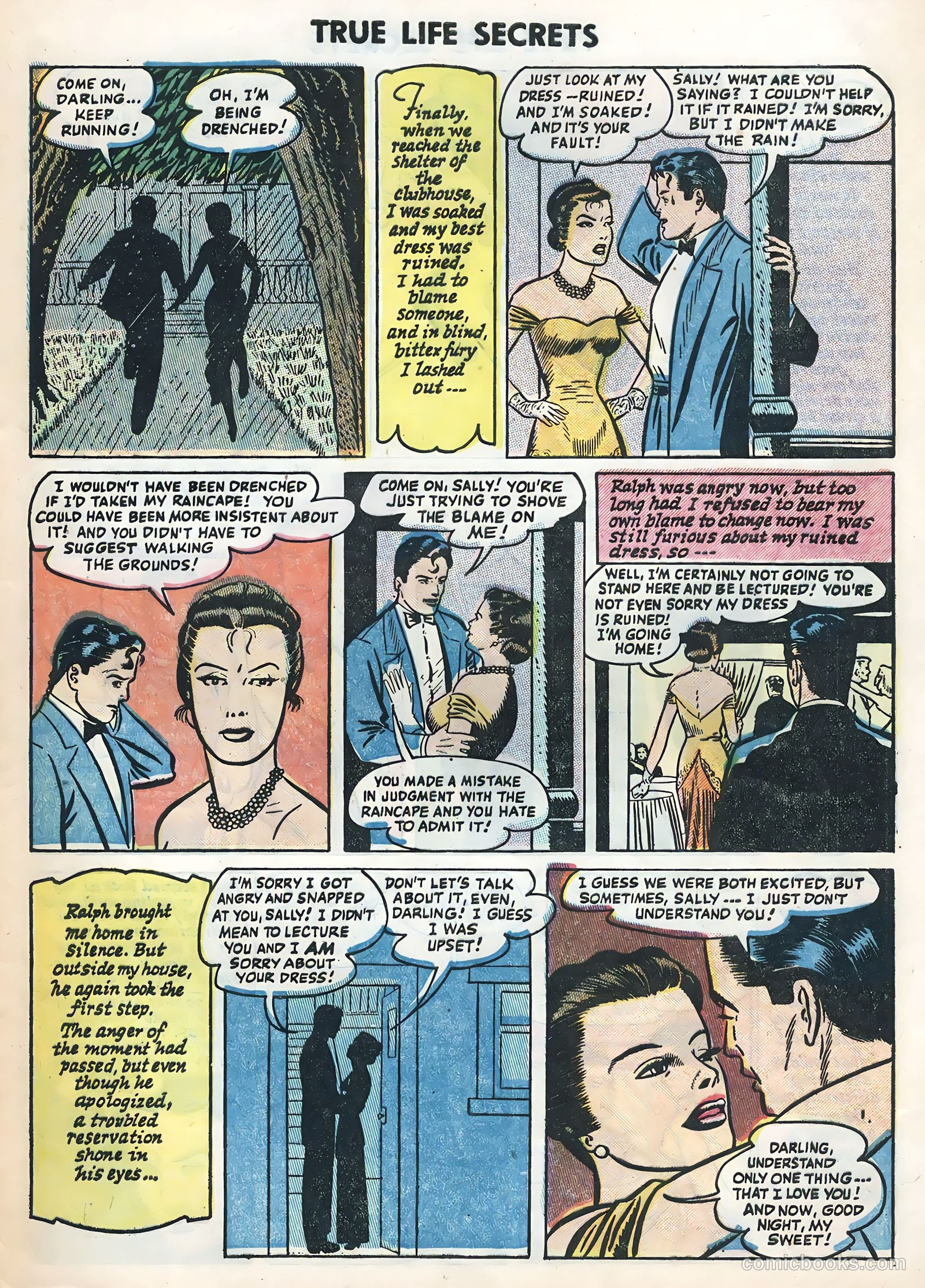 True Life Secrets #24 (1955) — page 29 of 36