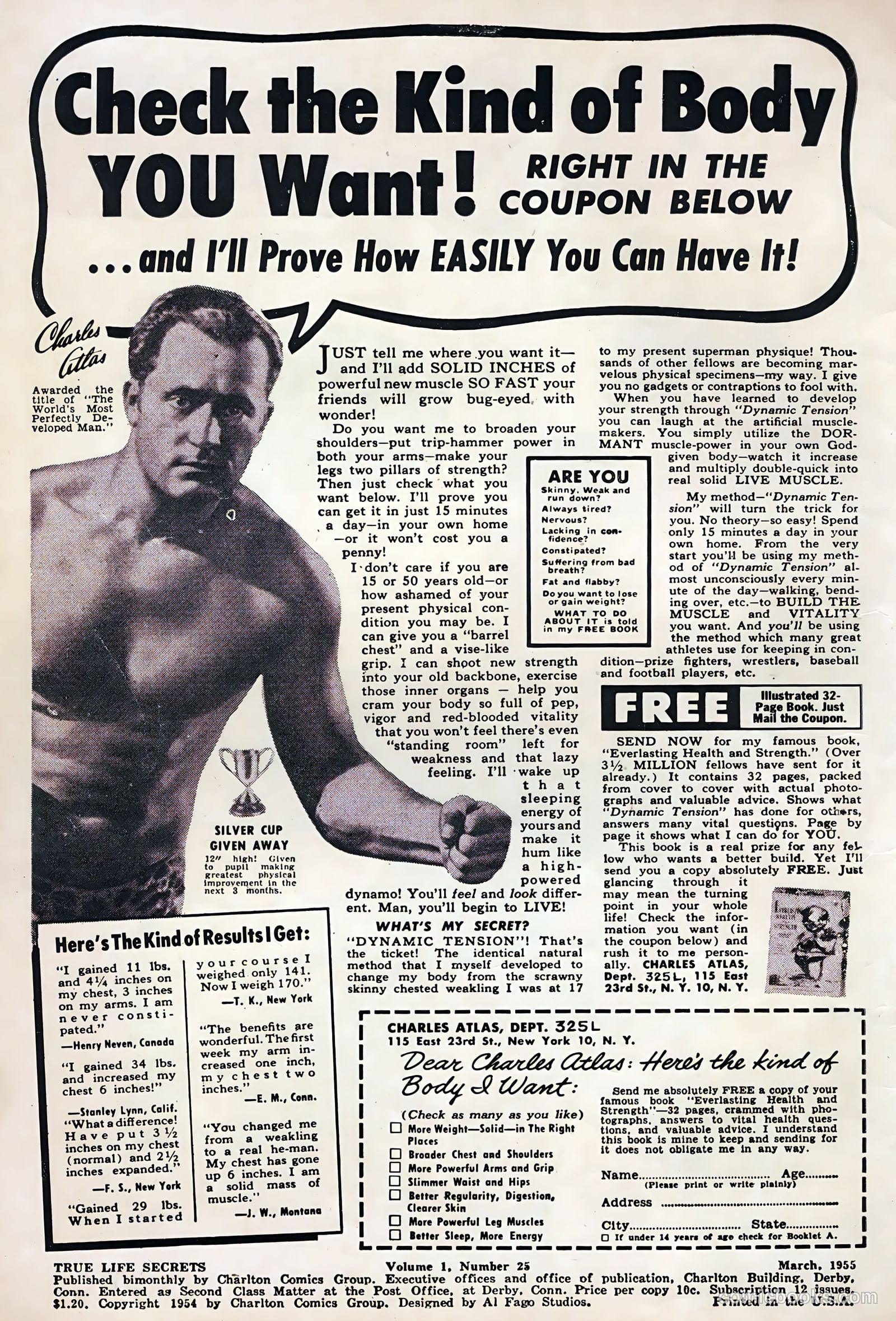 True Life Secrets #25 (1955) — page 2 of 36