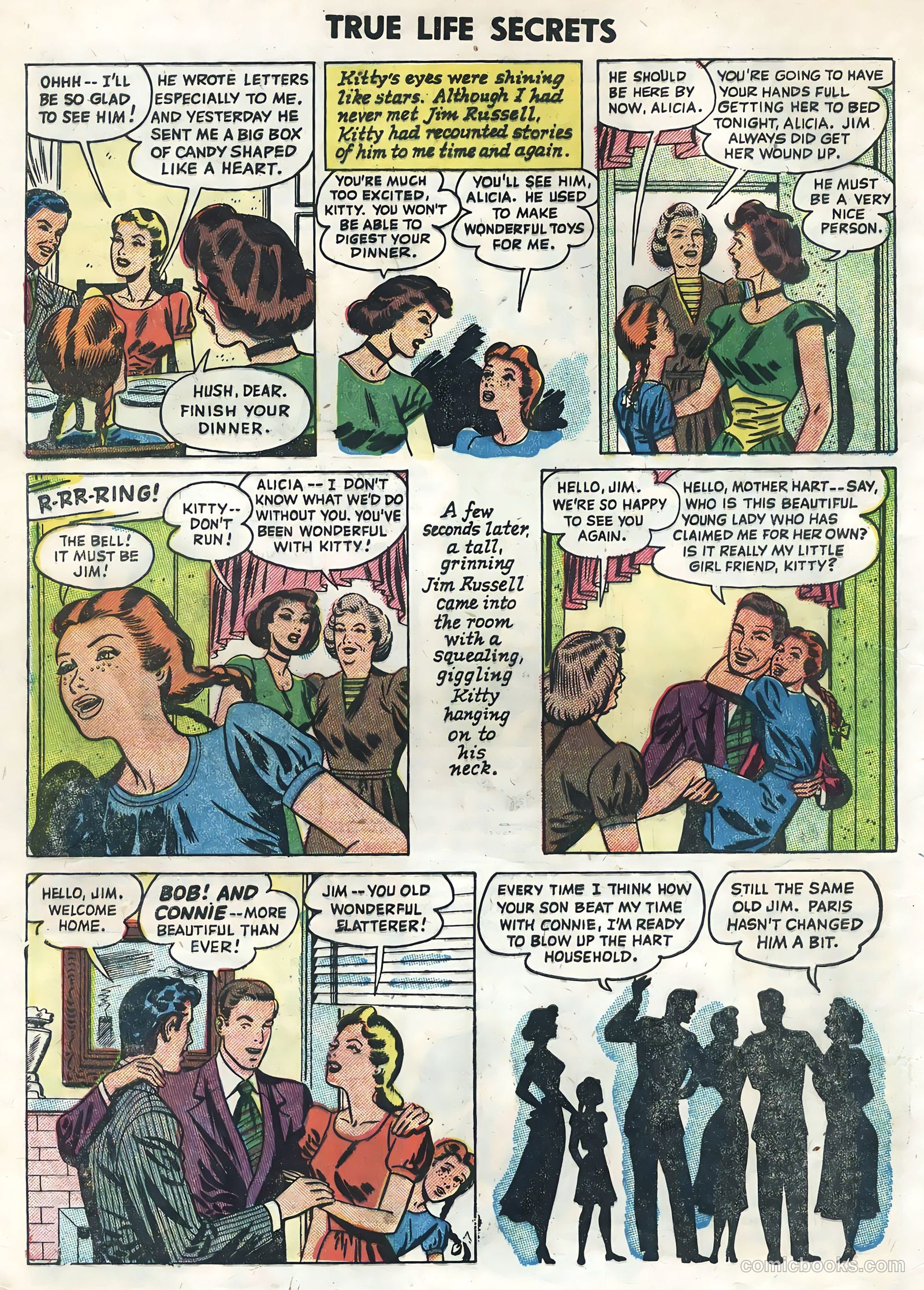 True Life Secrets #25 (1955) — page 4 of 36