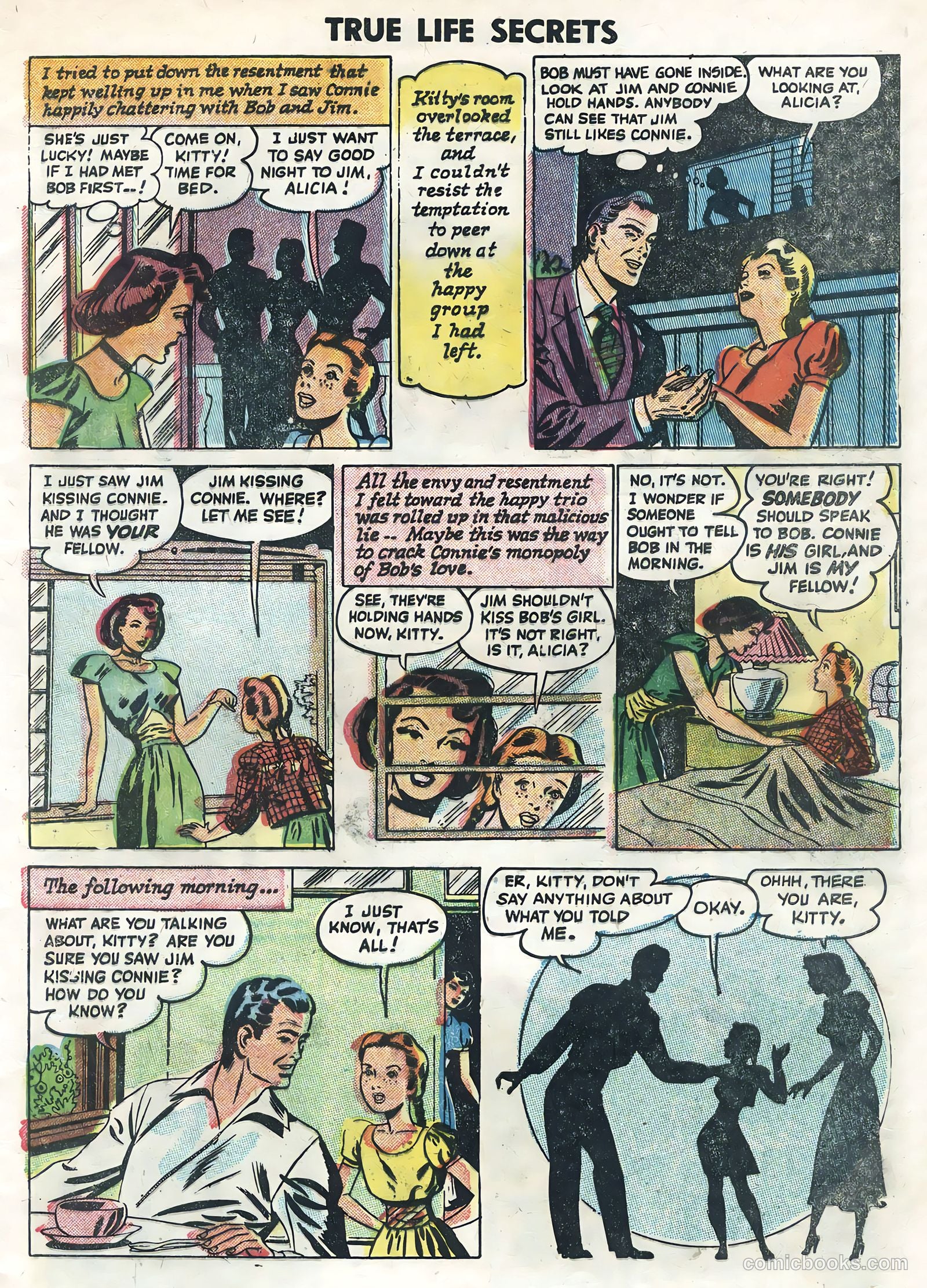 True Life Secrets #25 (1955) — page 5 of 36